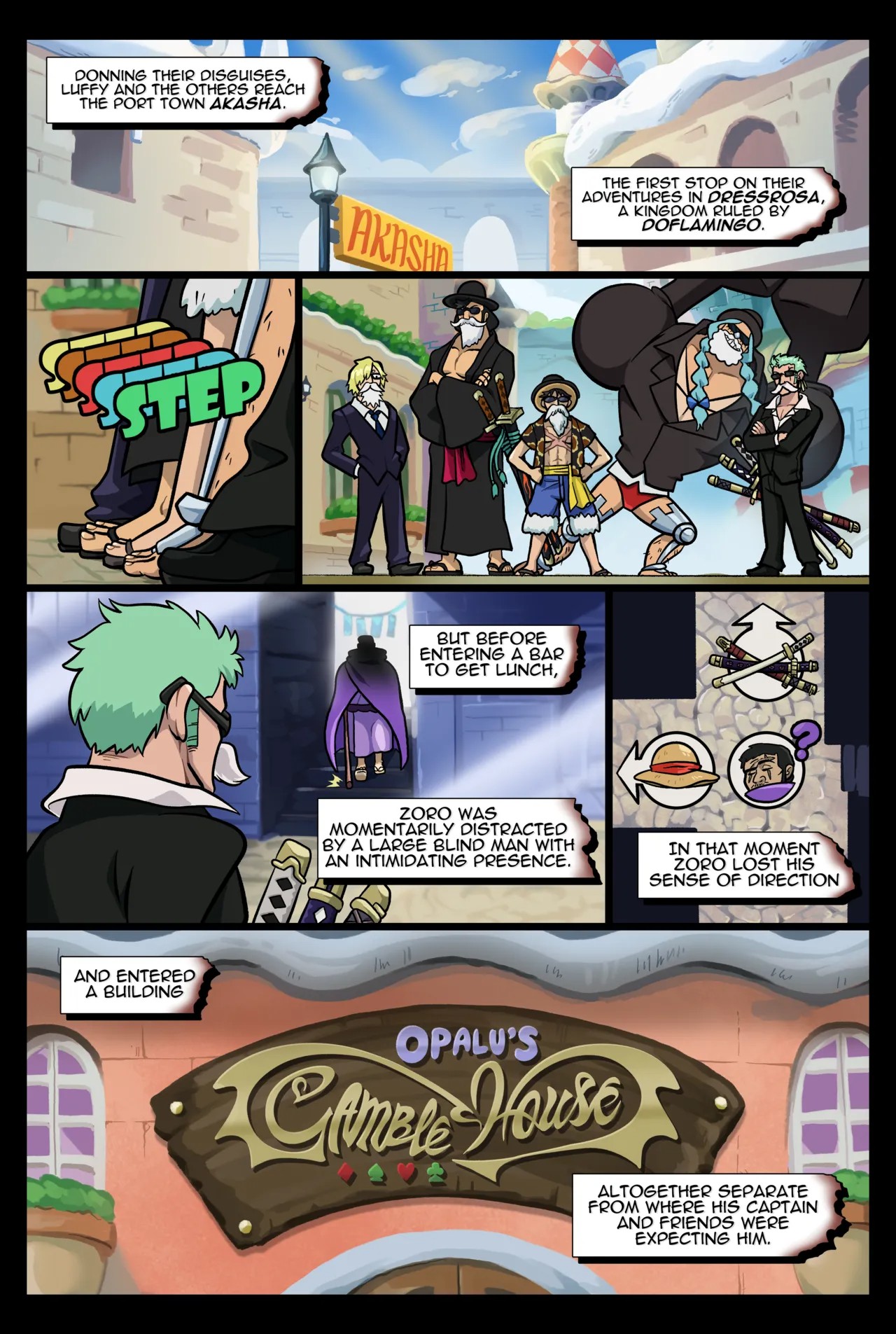 Opalu's Four Sword Style Porn Comic english 03