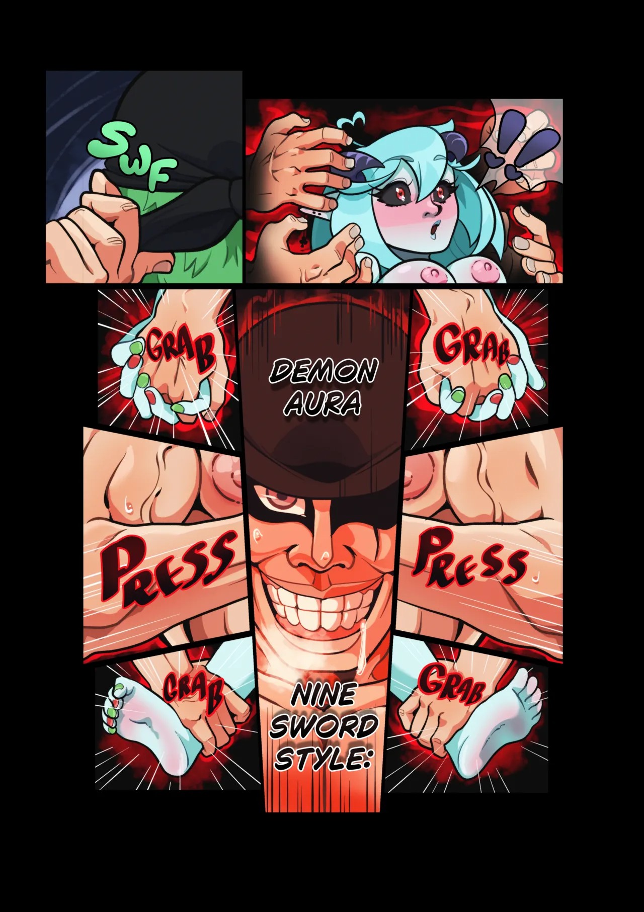 Opalu's Four Sword Style Porn Comic english 24