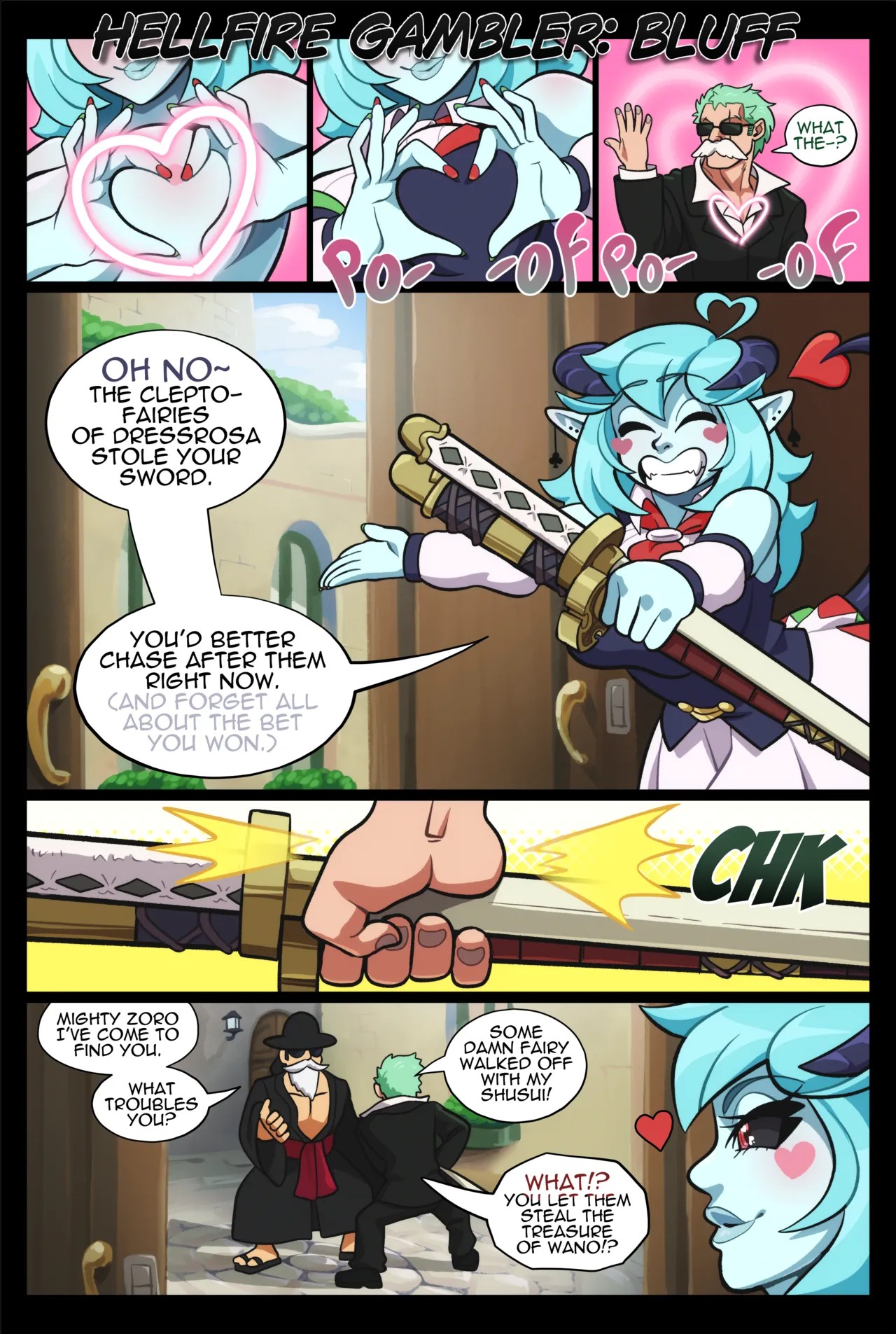 Opalu's Four Sword Style Porn Comic english 35