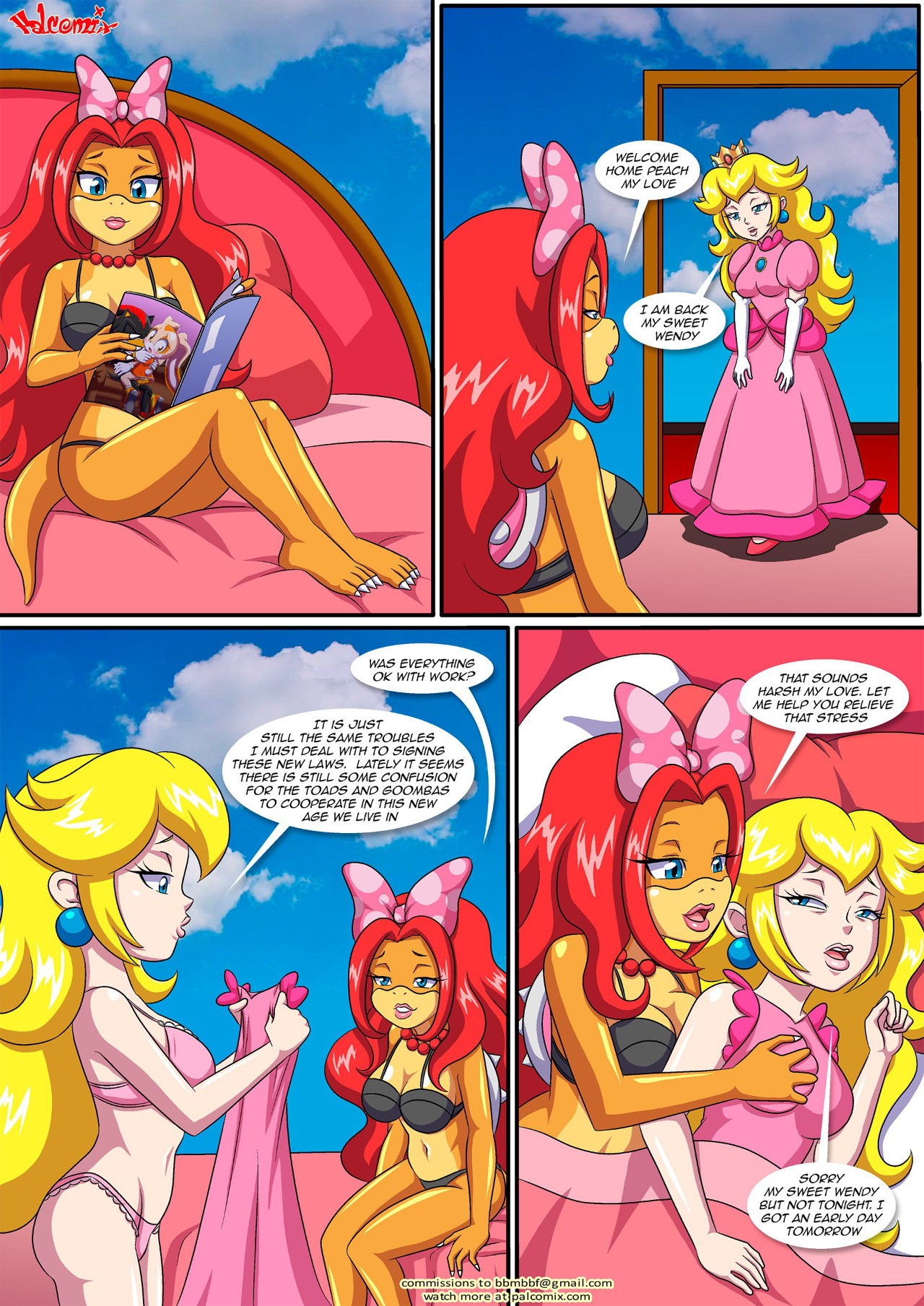 Peach X Wendy Part 4 Porn Comic english 02