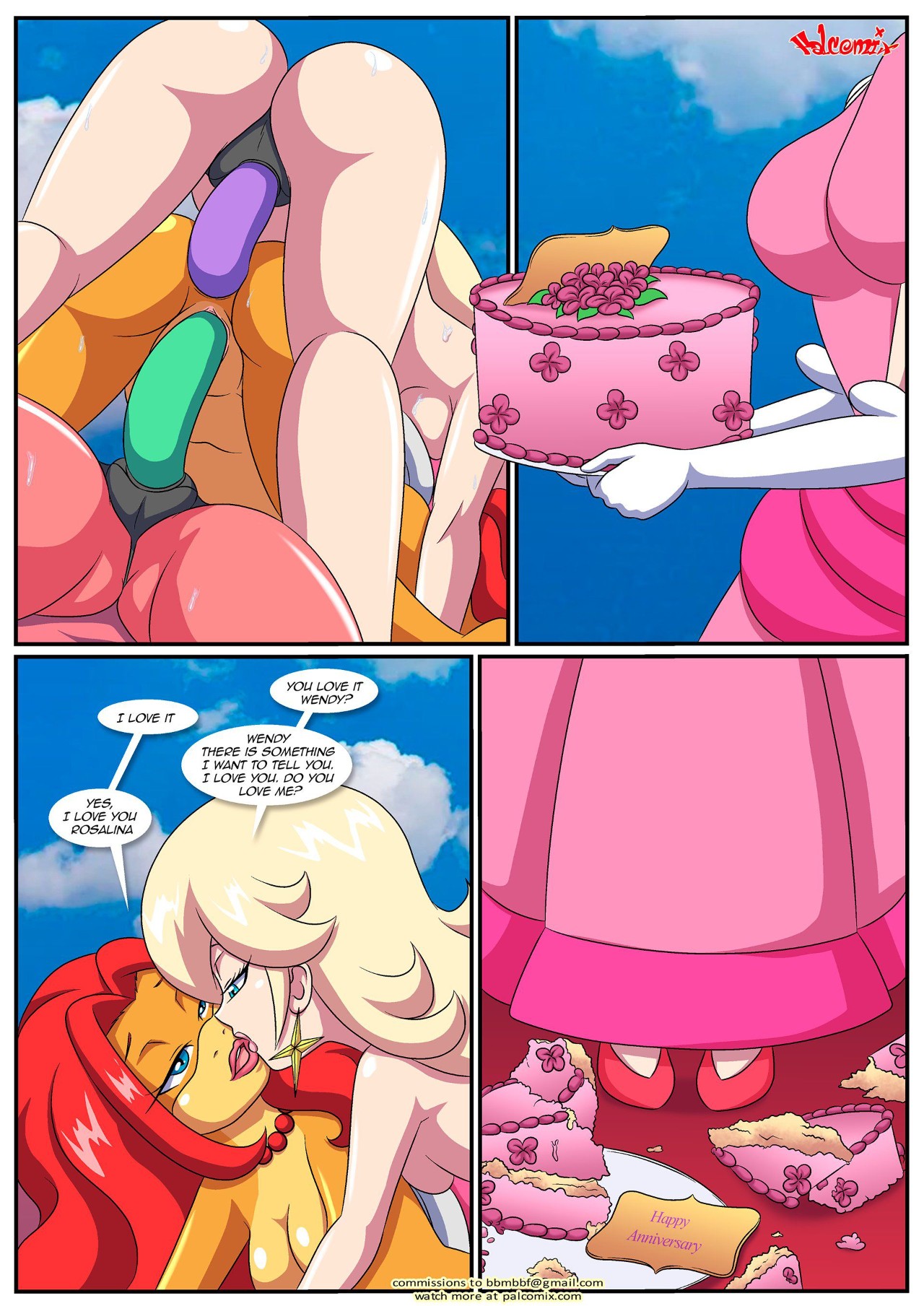 Peach X Wendy Part 4 Porn Comic english 20