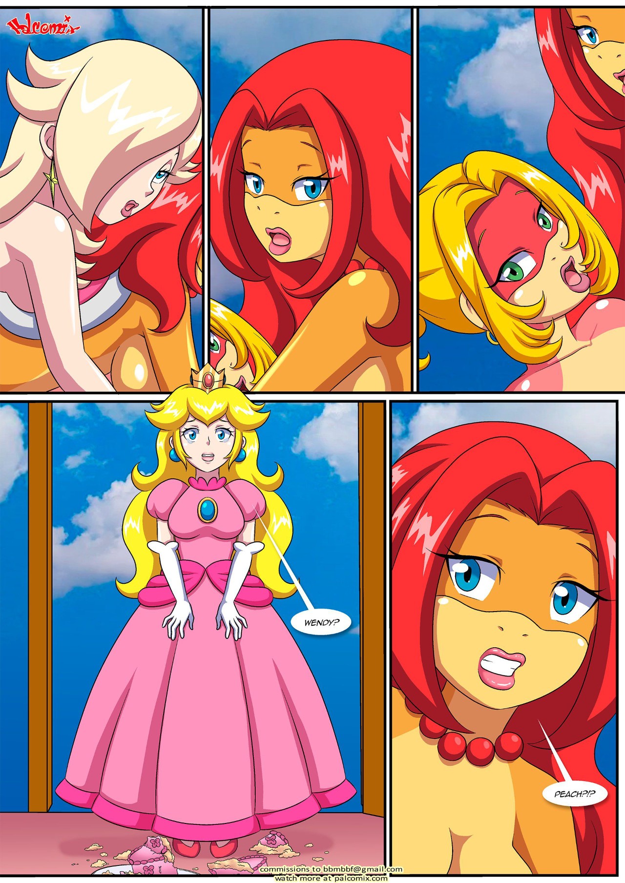 Peach X Wendy Part 4 Porn Comic english 21
