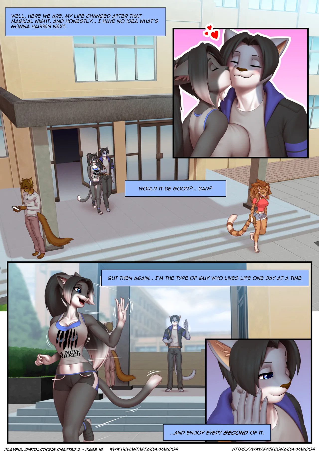 Playful Distractions part 2 Porn Comic english 17