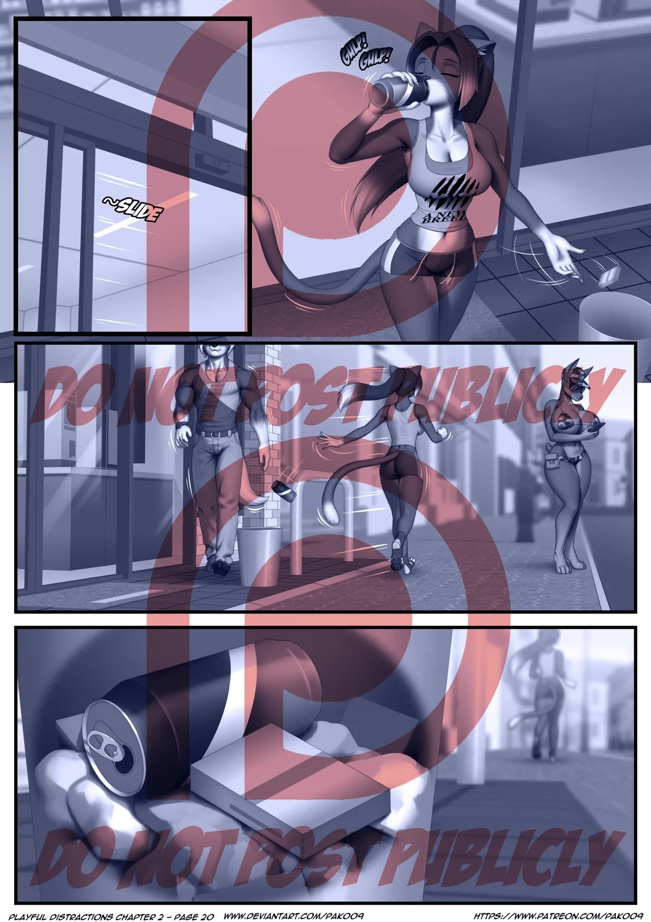 Playful Distractions part 2 Porn Comic english 21
