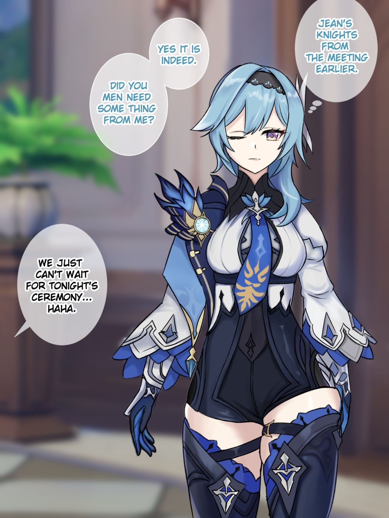 Pleasure Blume Release: Eula Porn Comic english 06