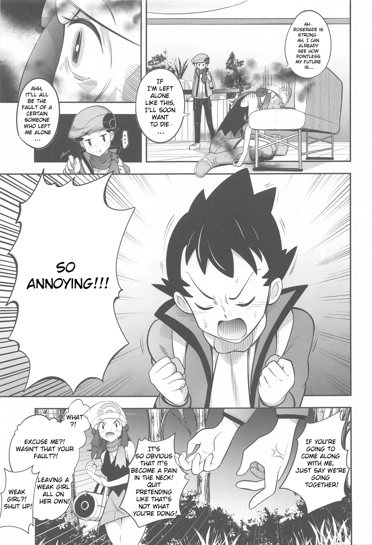 Pokémon Diamond And Pearl Porn Comic english 04