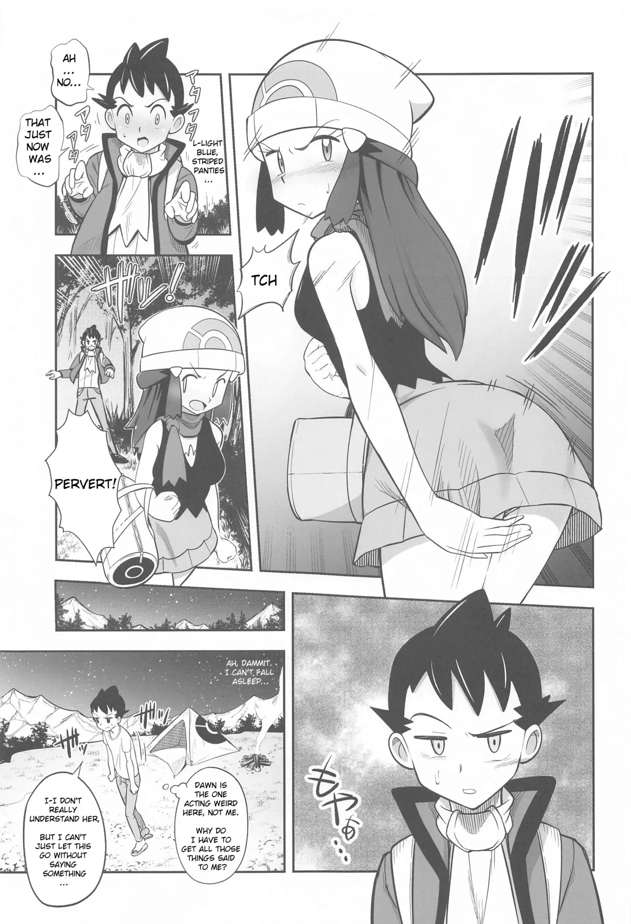 Pokémon Diamond And Pearl Porn Comic english 06
