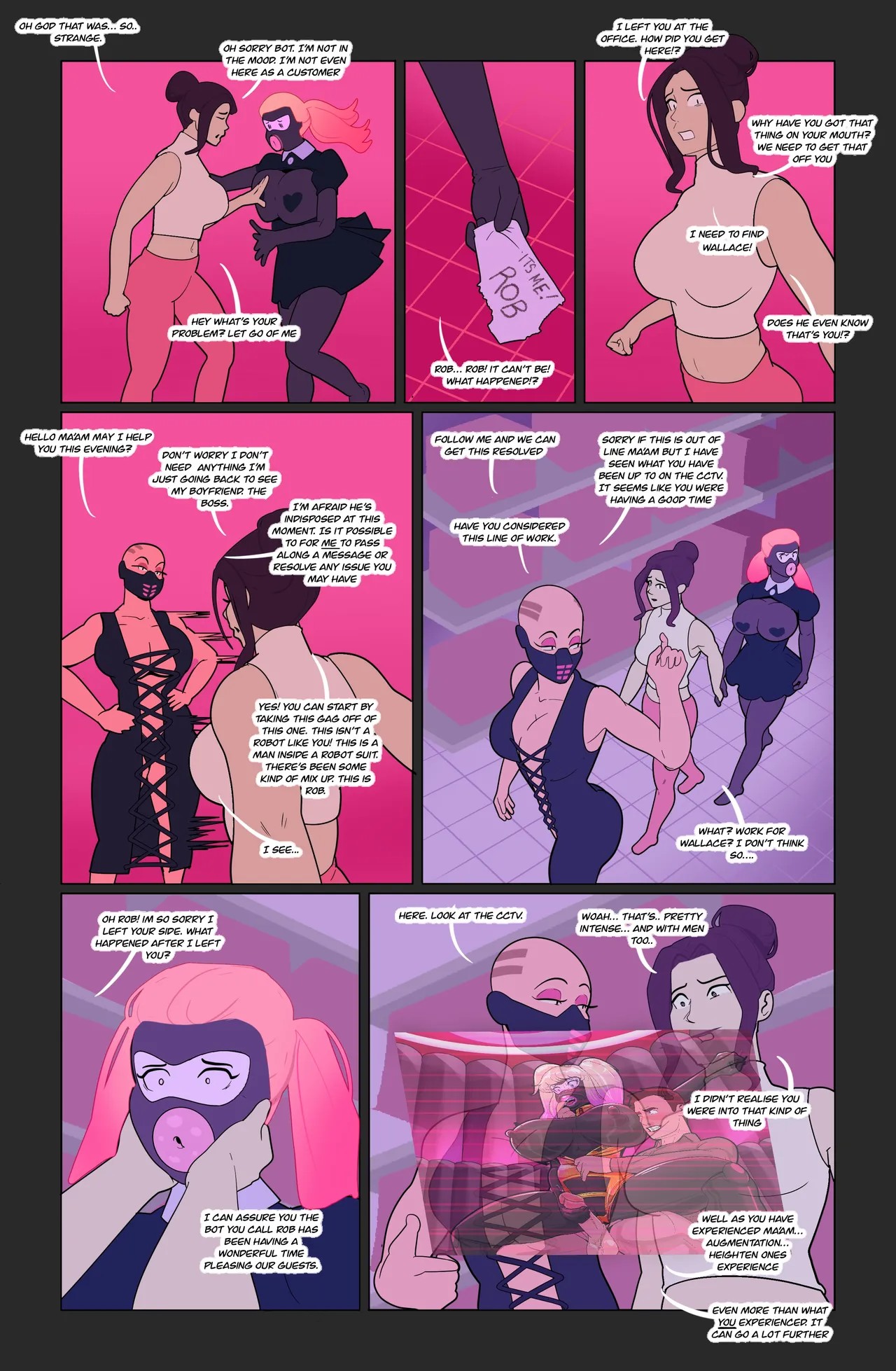 Robot Wars By Mana Omega Porn Comic english 11