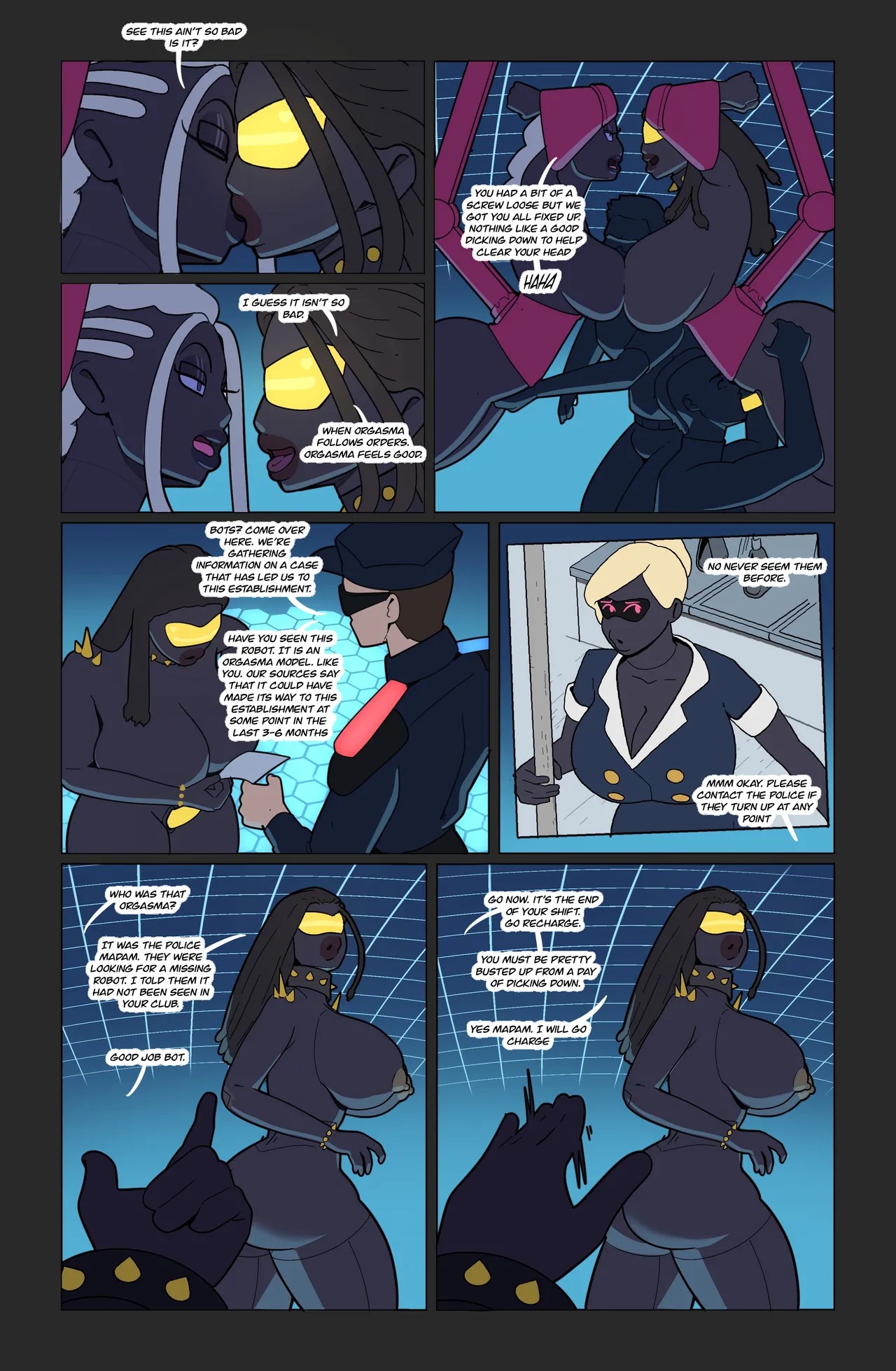 Robot Wars By Mana Omega Porn Comic english 32