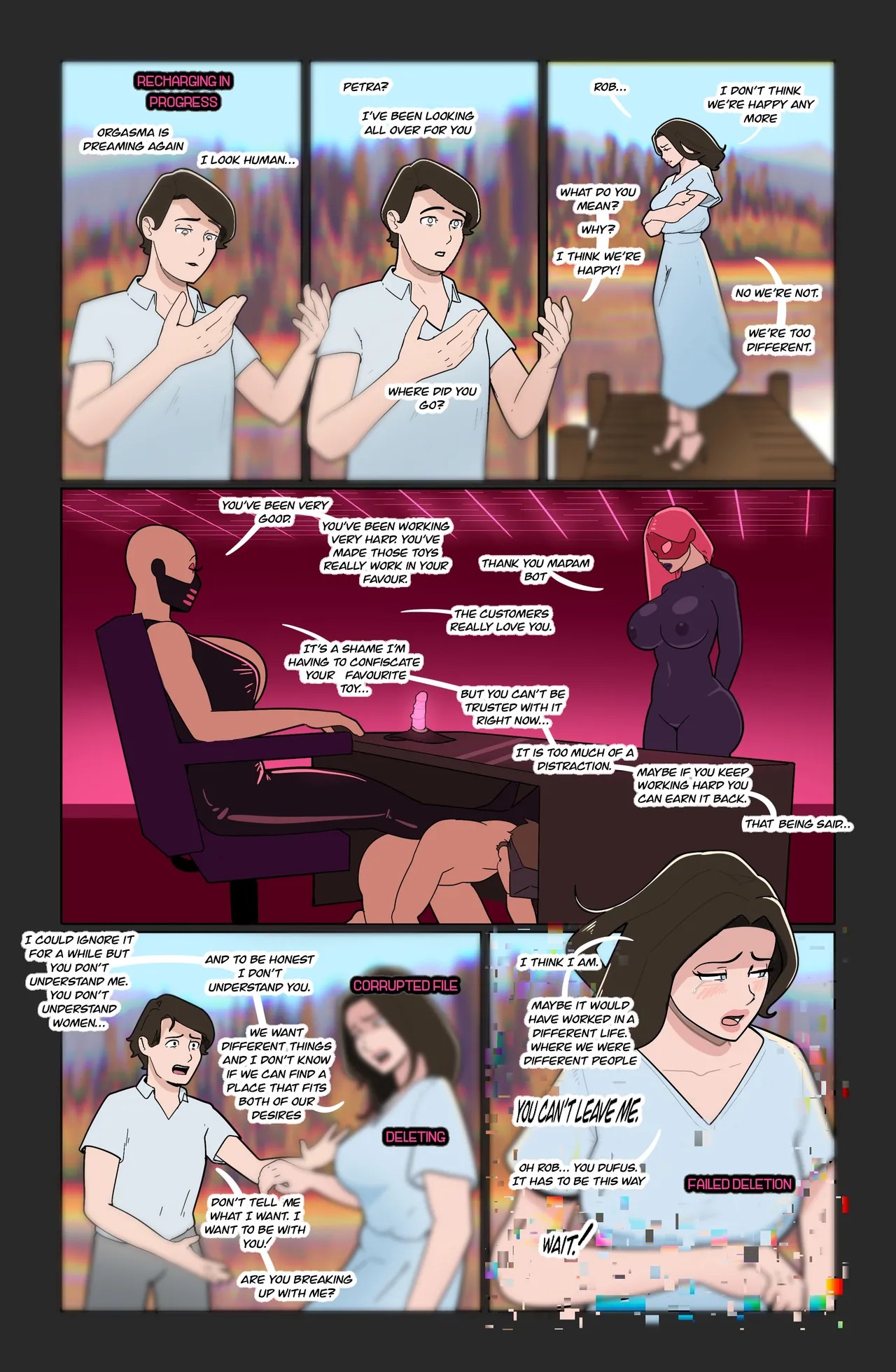 Robot Wars By Mana Omega Porn Comic english 34