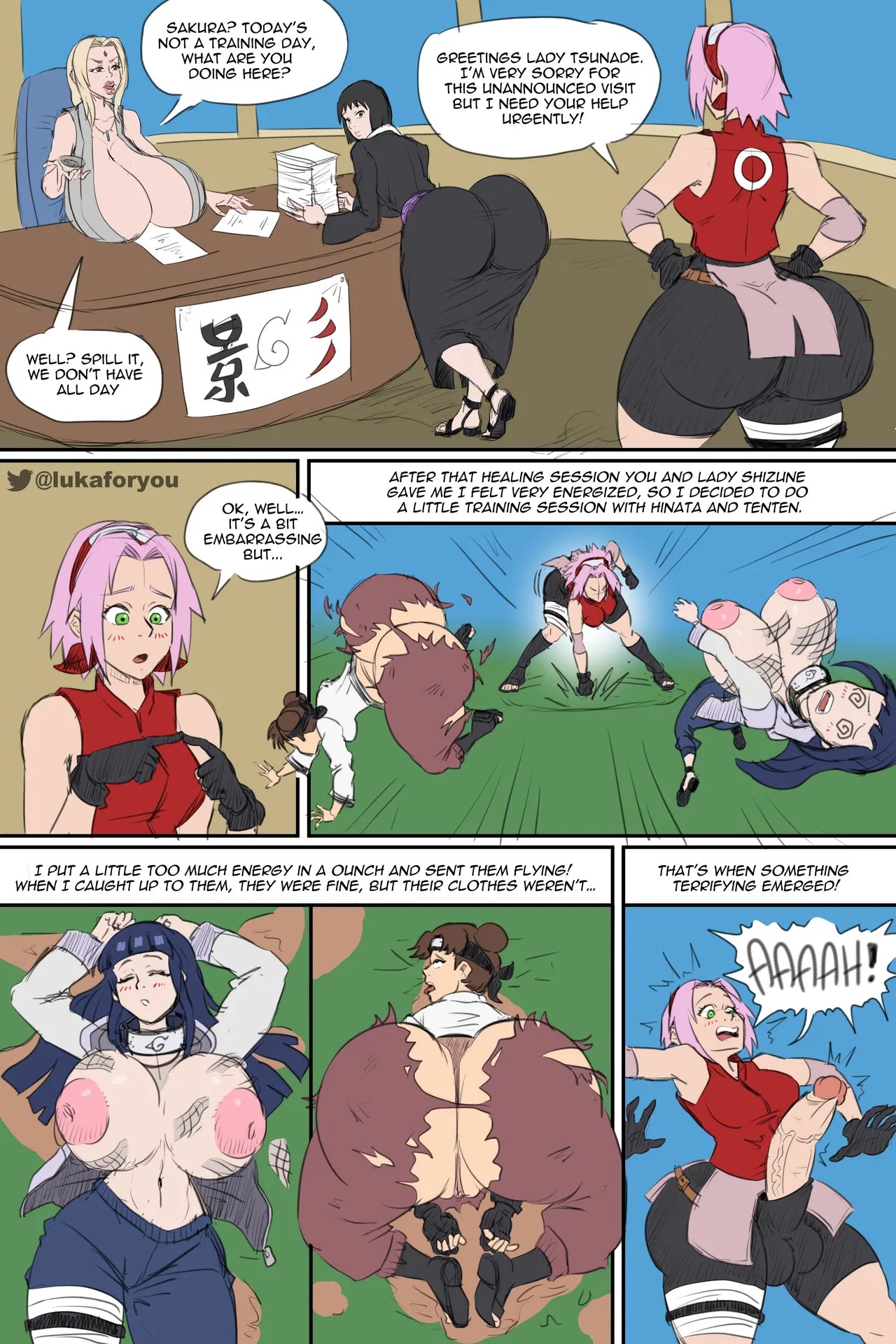 Sakura Showdown Porn Comic english 03