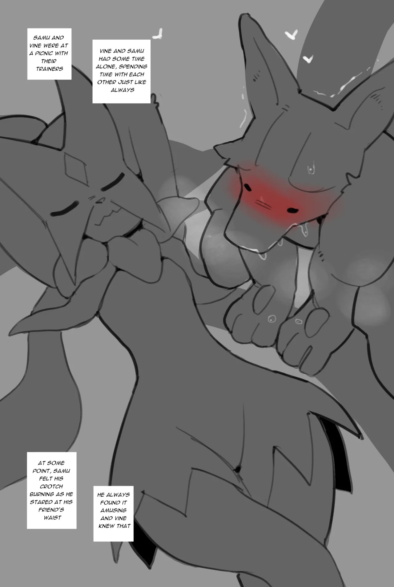 Samu And Vine's Awakening Porn Comic english 03