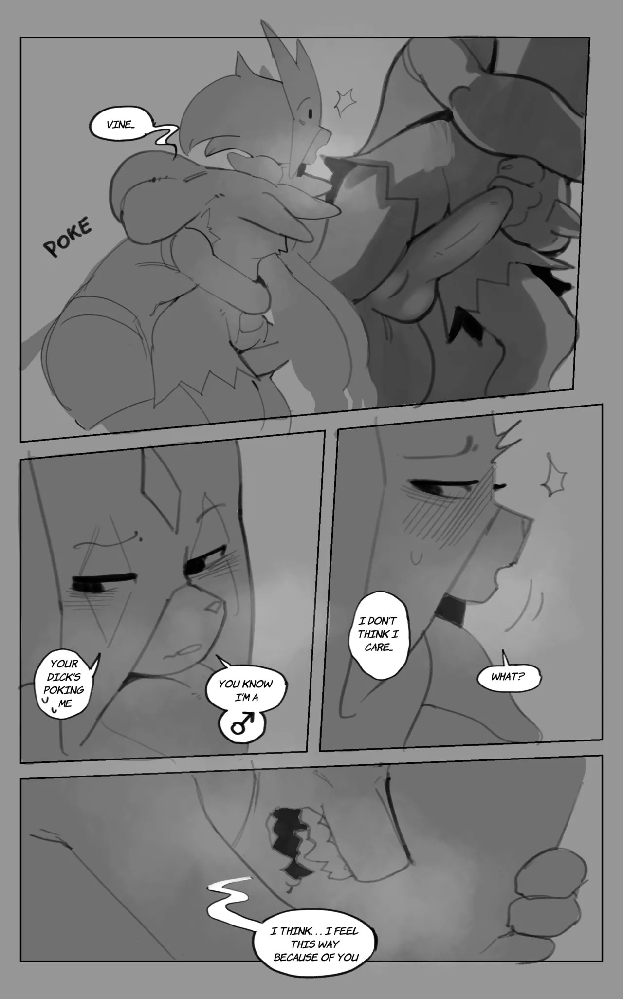 Samu And Vine's Awakening Porn Comic english 10