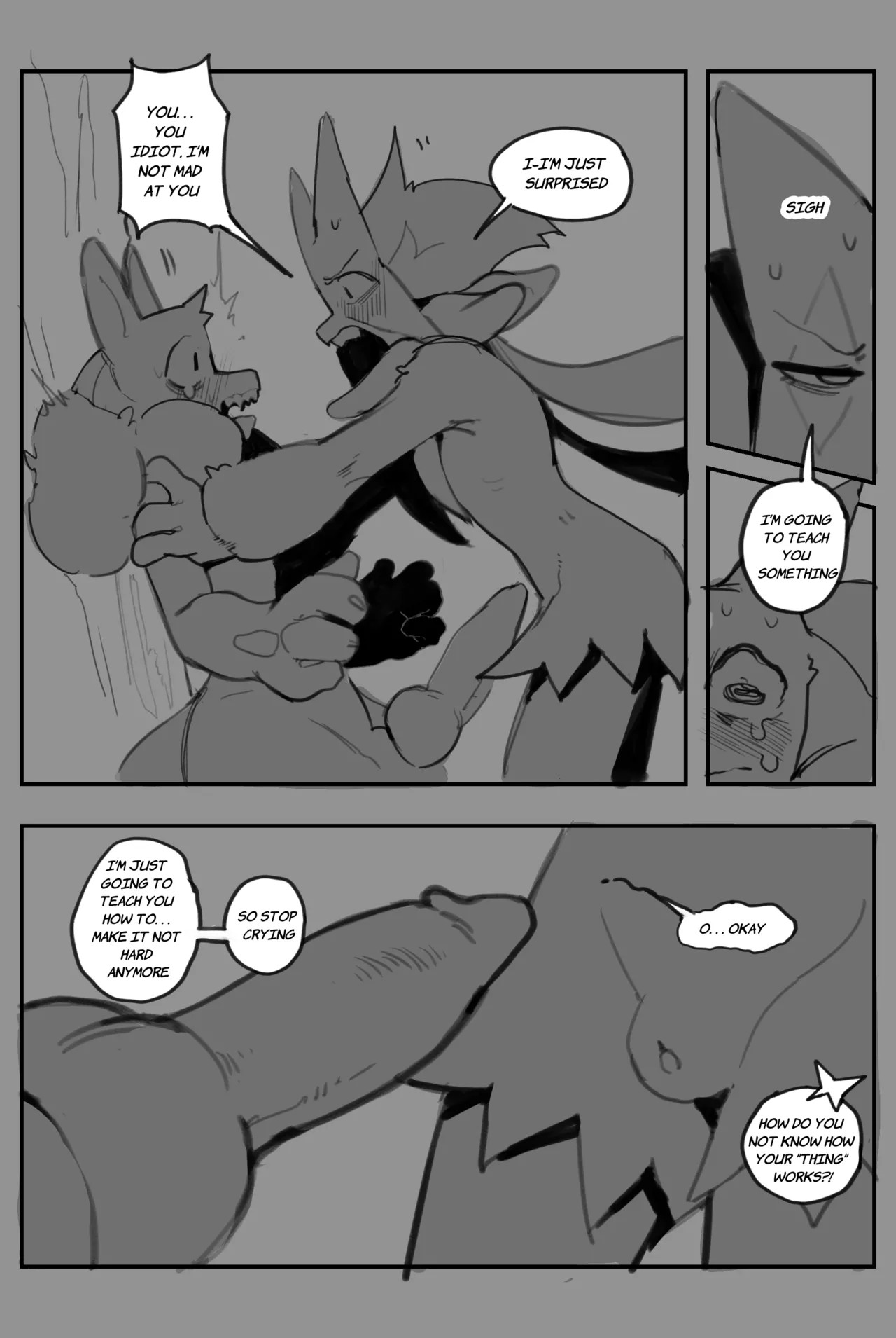 Samu And Vine's Awakening Porn Comic english 13