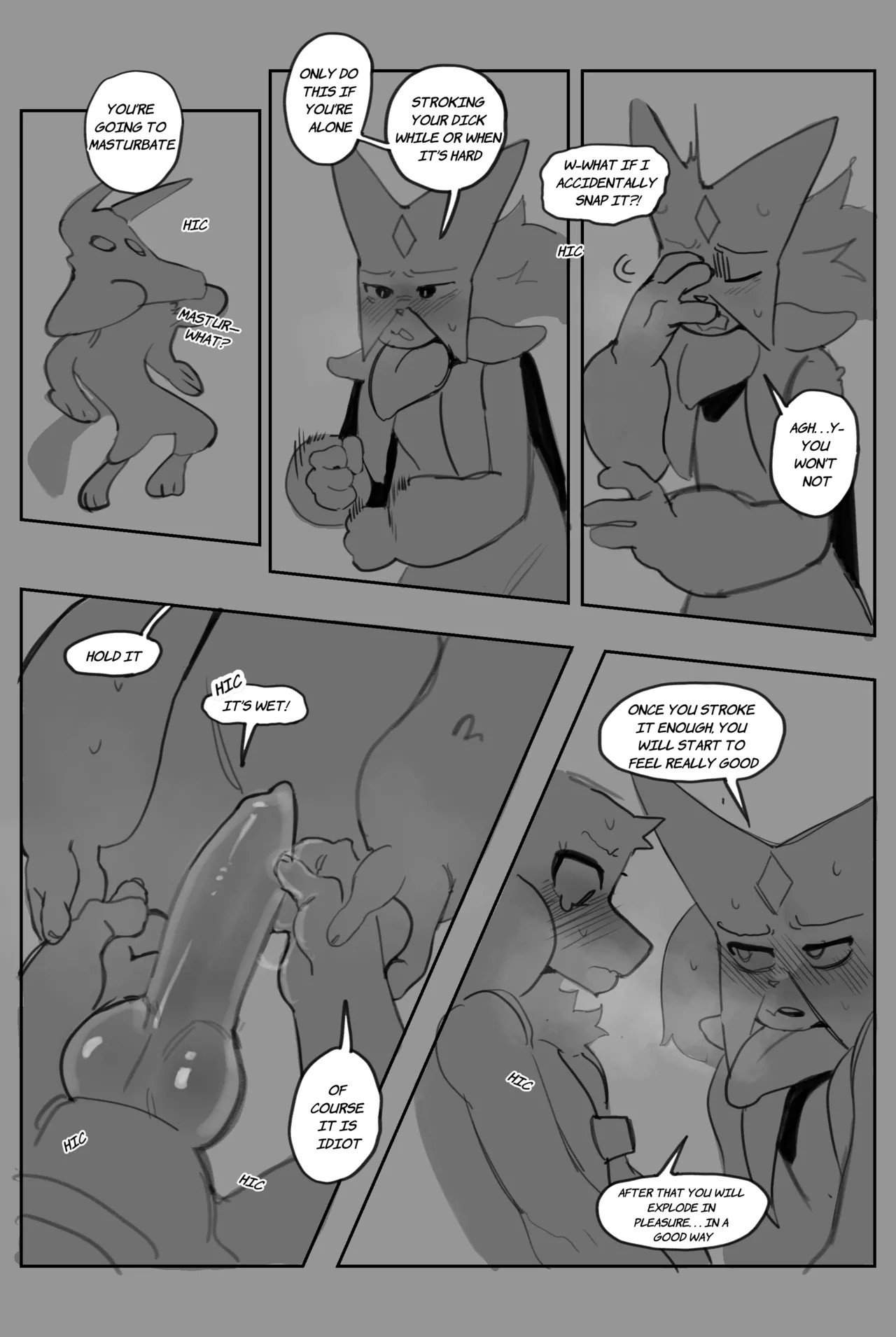 Samu And Vine's Awakening Porn Comic english 14