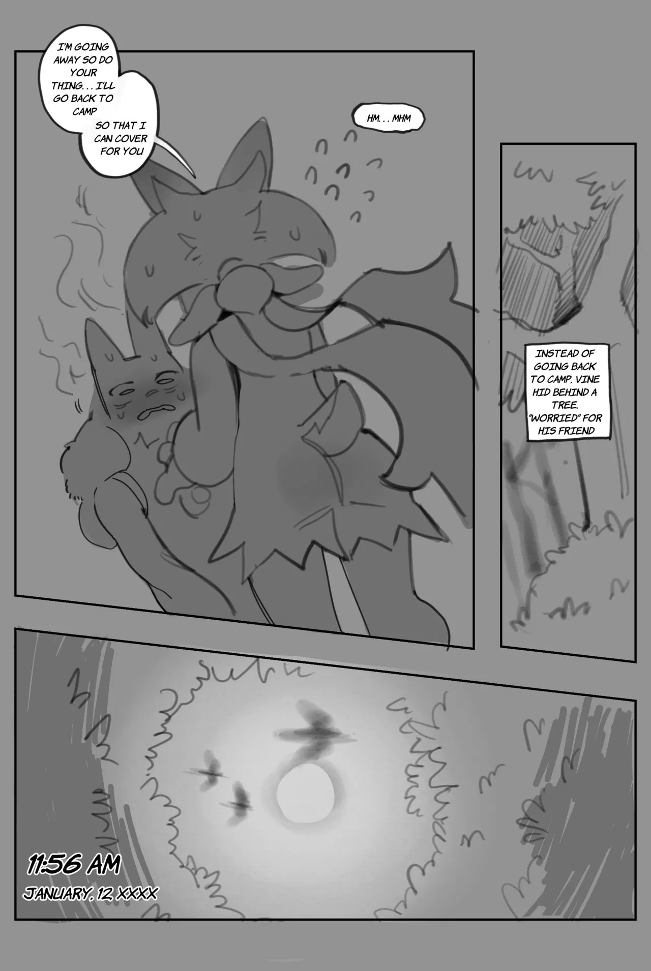 Samu And Vine's Awakening Porn Comic english 15
