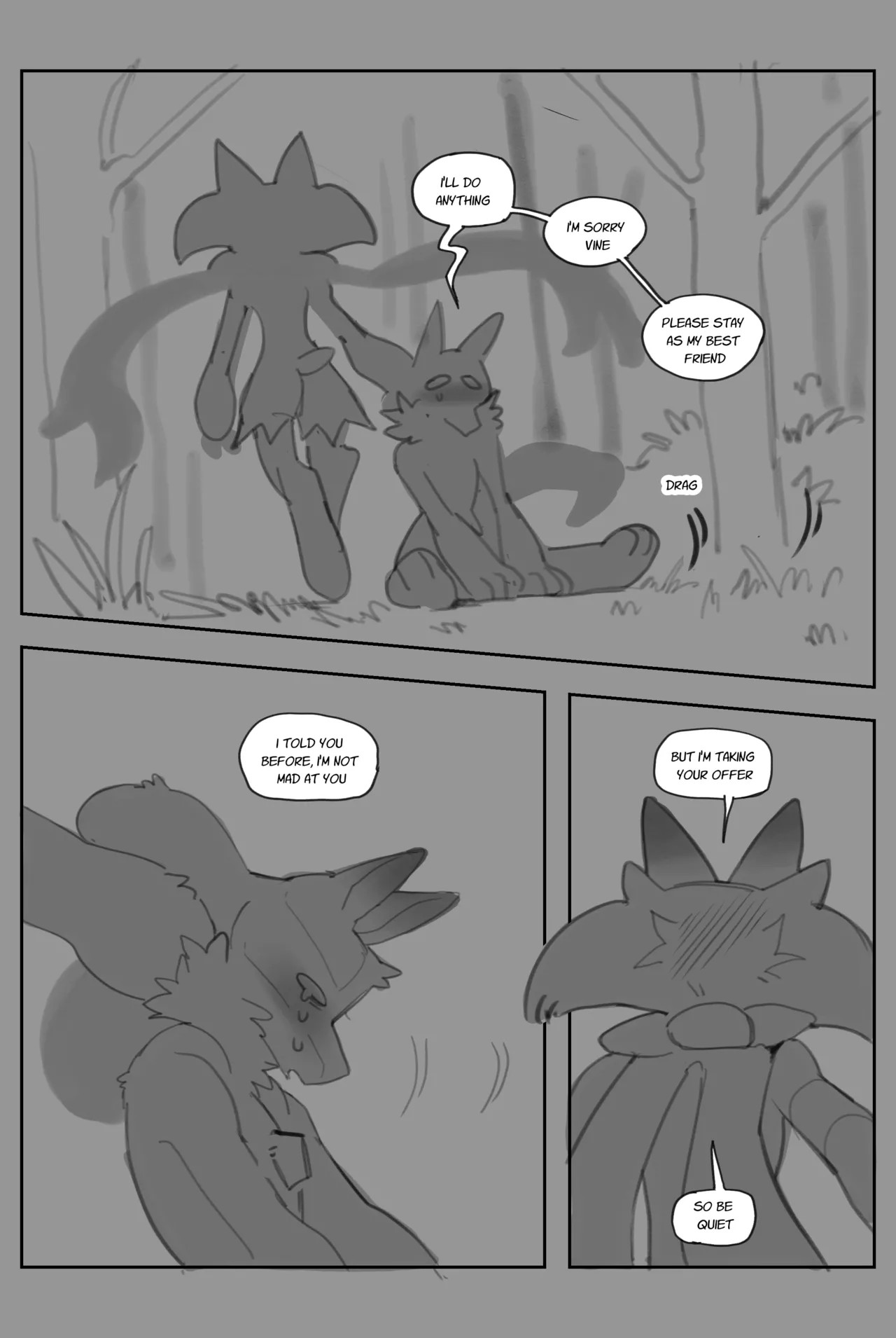Samu And Vine's Awakening Porn Comic english 35