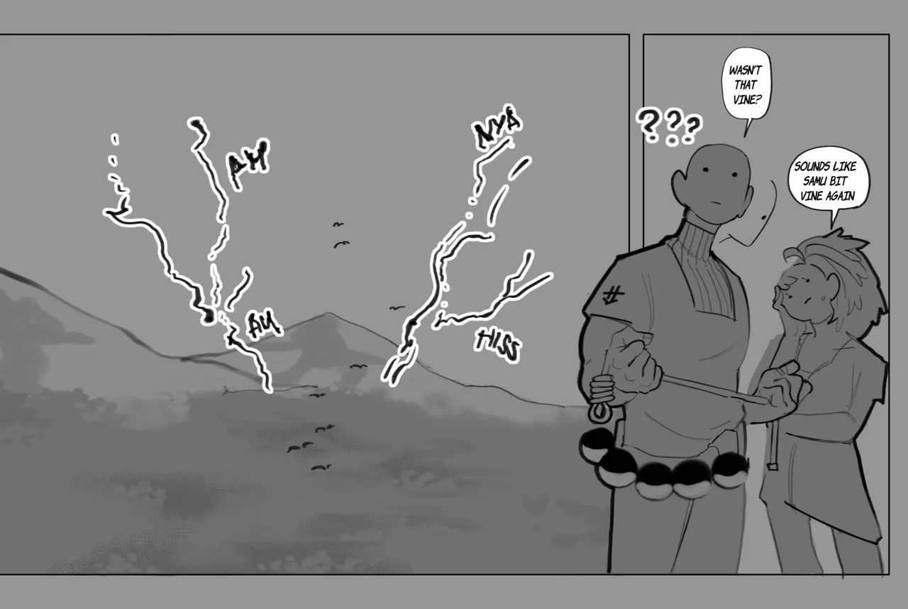 Samu And Vine's Awakening Porn Comic english 45