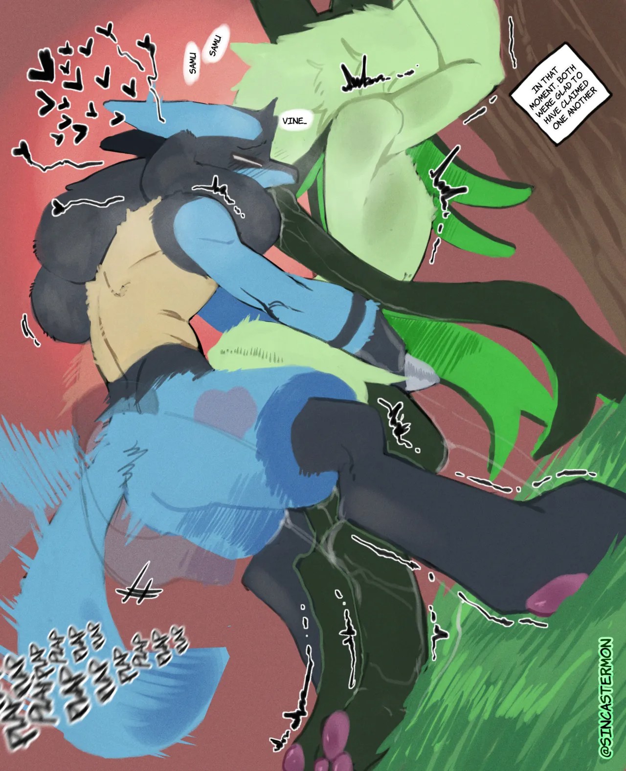 Samu And Vine's Awakening Porn Comic english 47