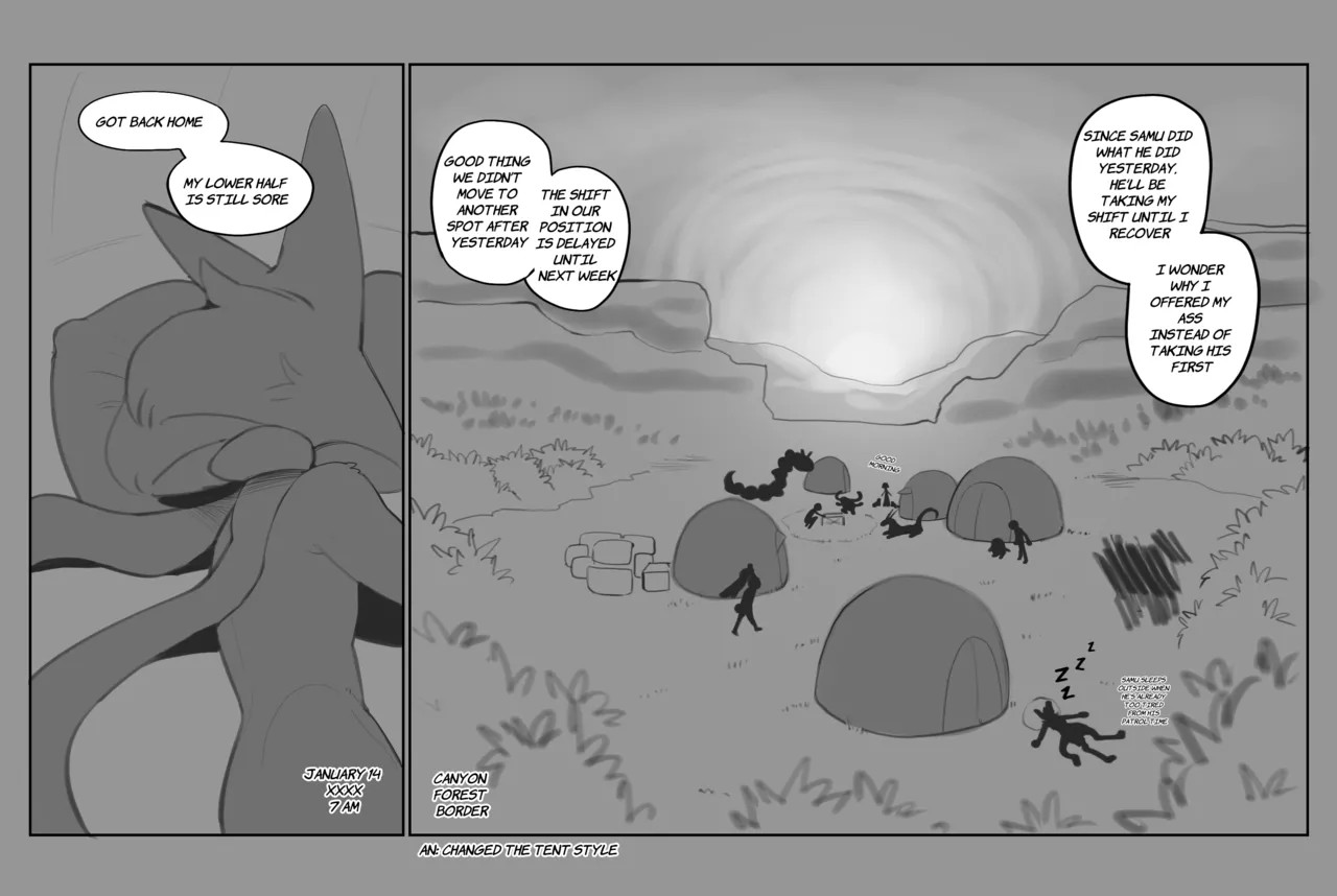 Samu And Vine's Awakening Porn Comic english 60