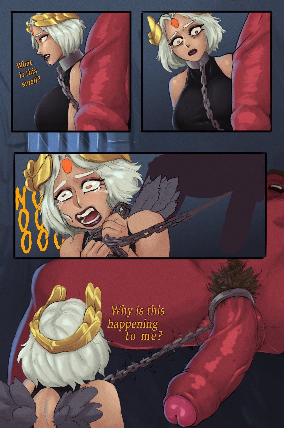 She Didn't Die At The End Of Crownfall Porn Comic english 06