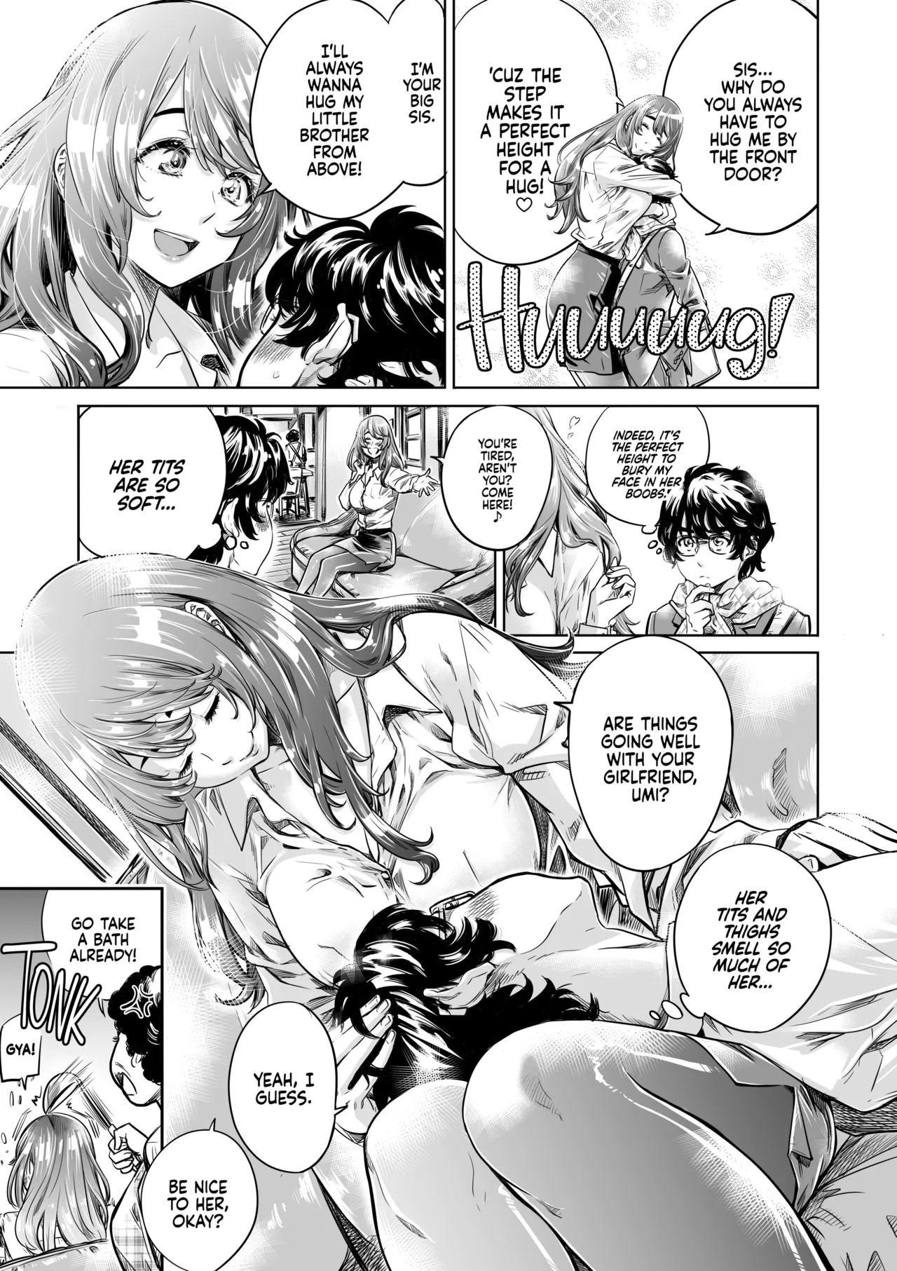 She's My Oneechan, But She's Just Pampering Me a Bit, So It's Okay Part 1 Porn Comic english 04