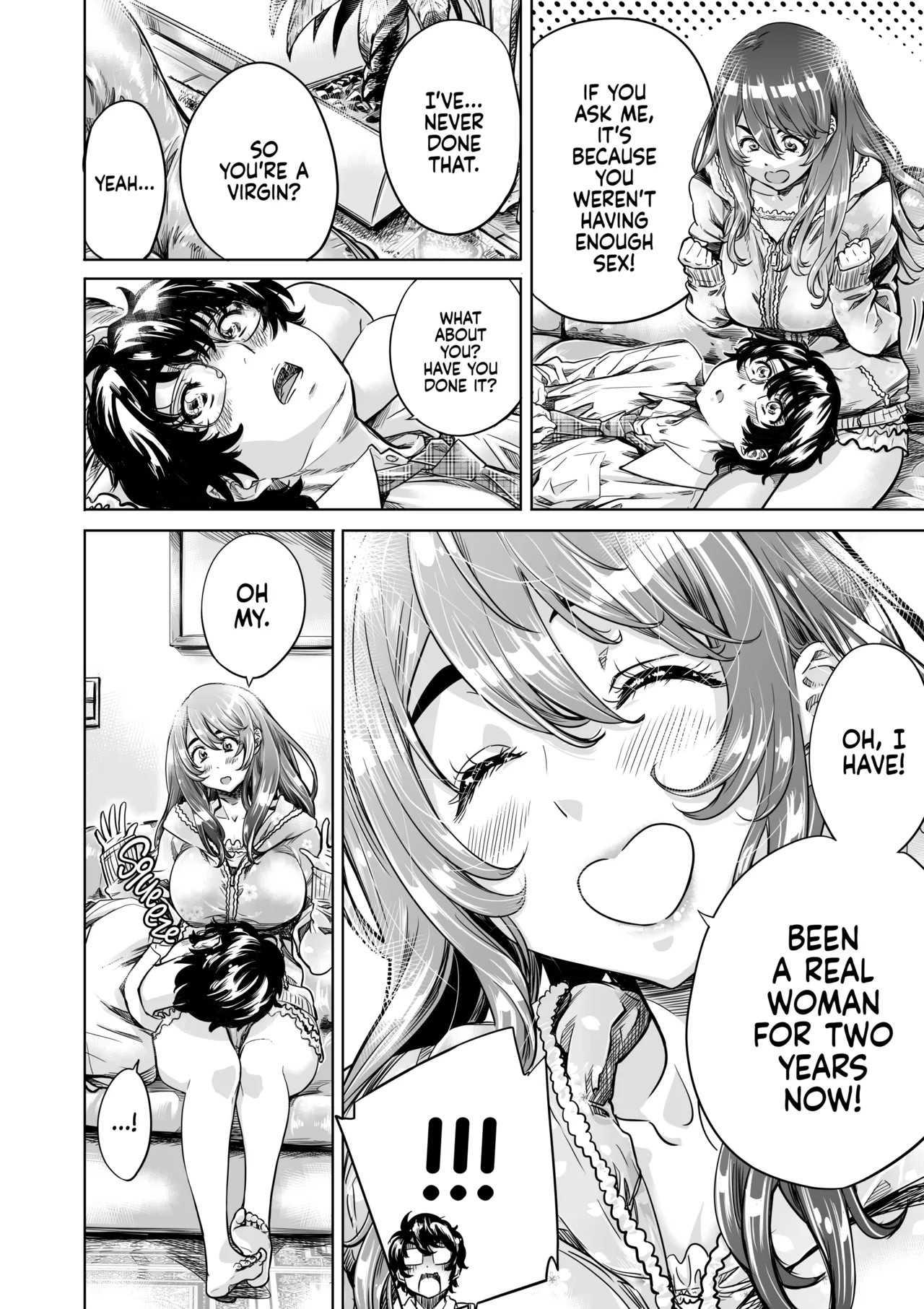She's My Oneechan, But She's Just Pampering Me a Bit, So It's Okay Part 1 Porn Comic english 07