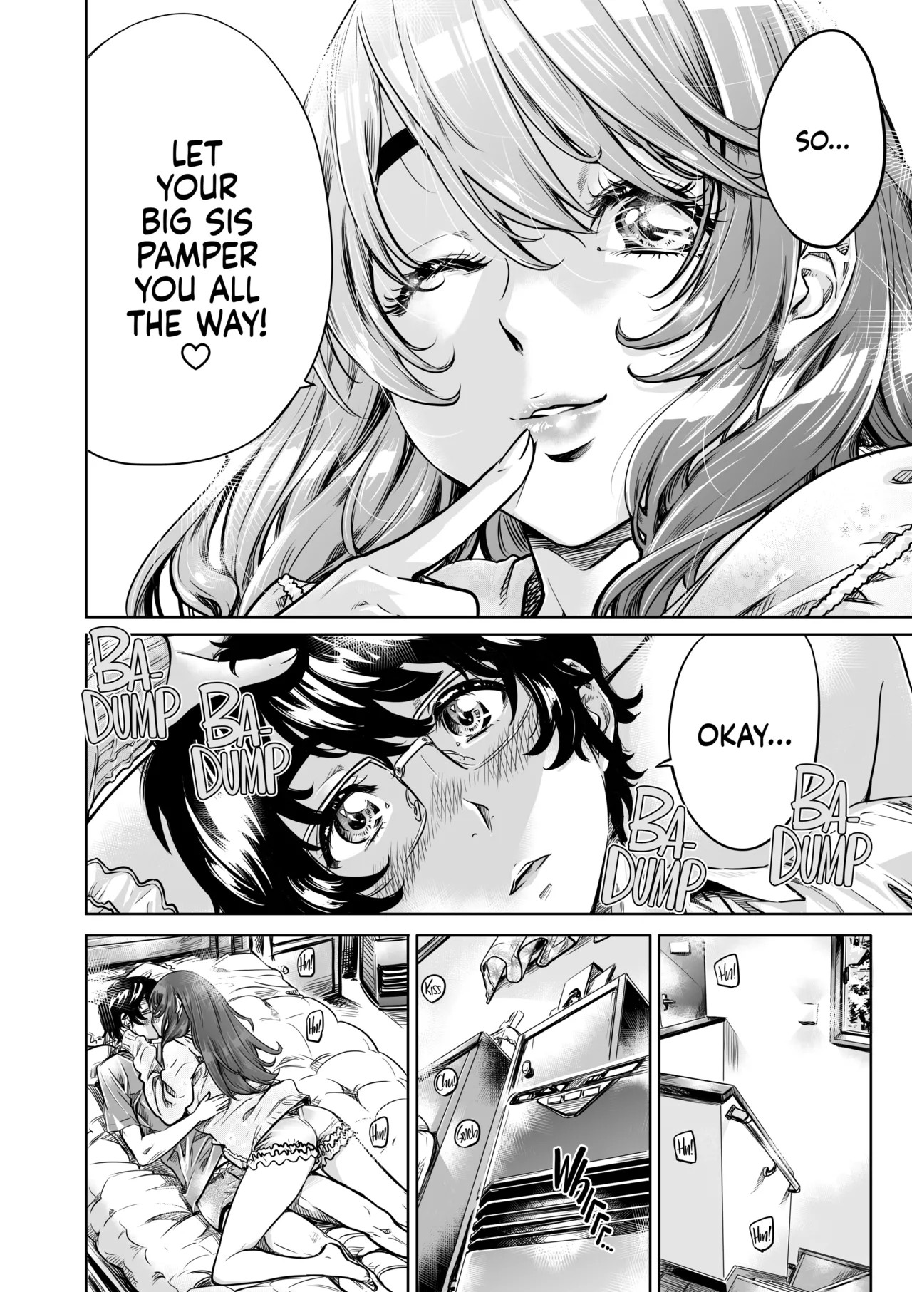 She's My Oneechan, But She's Just Pampering Me a Bit, So It's Okay Part 1 Porn Comic english 09