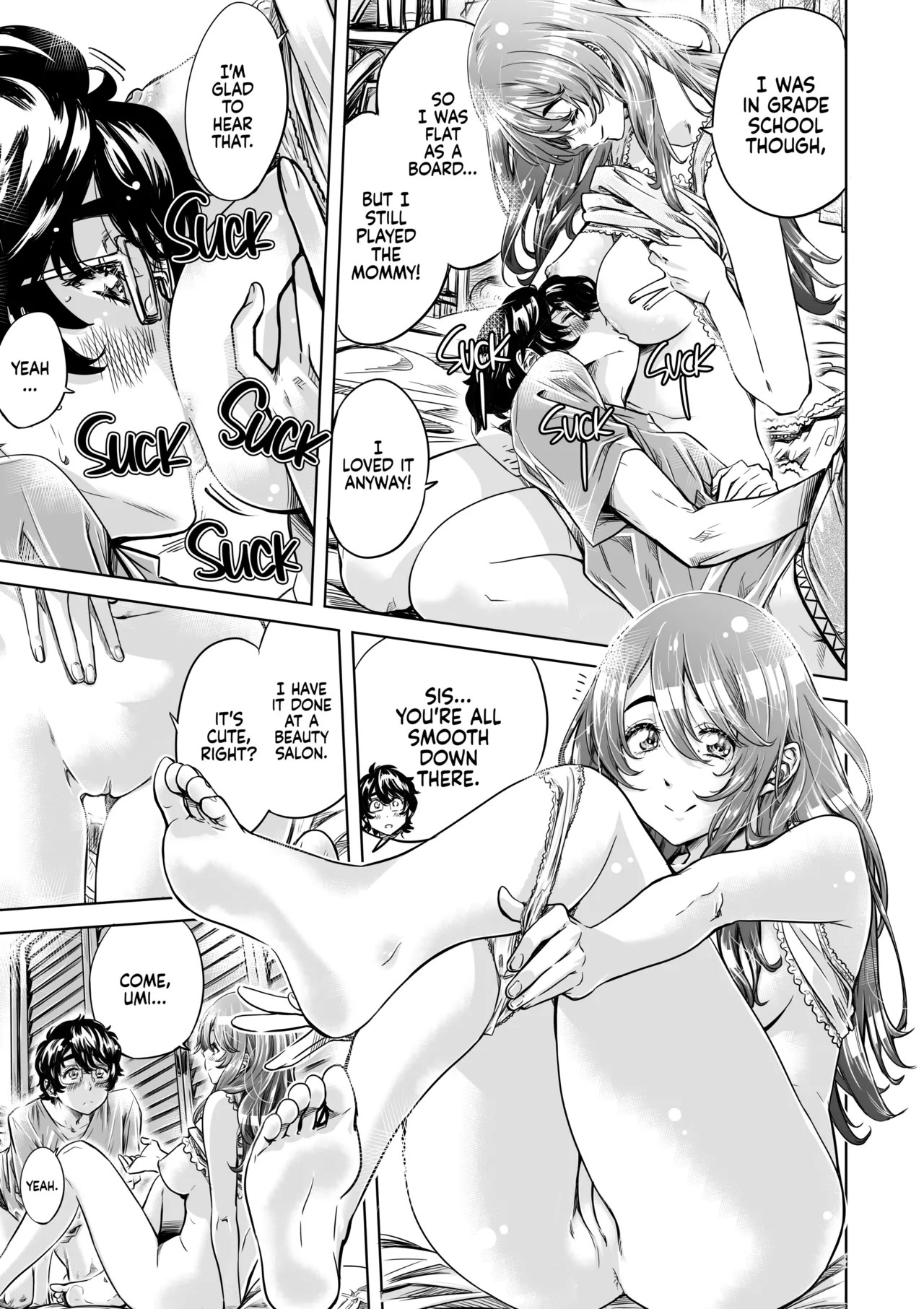 She's My Oneechan, But She's Just Pampering Me a Bit, So It's Okay Part 1 Porn Comic english 12