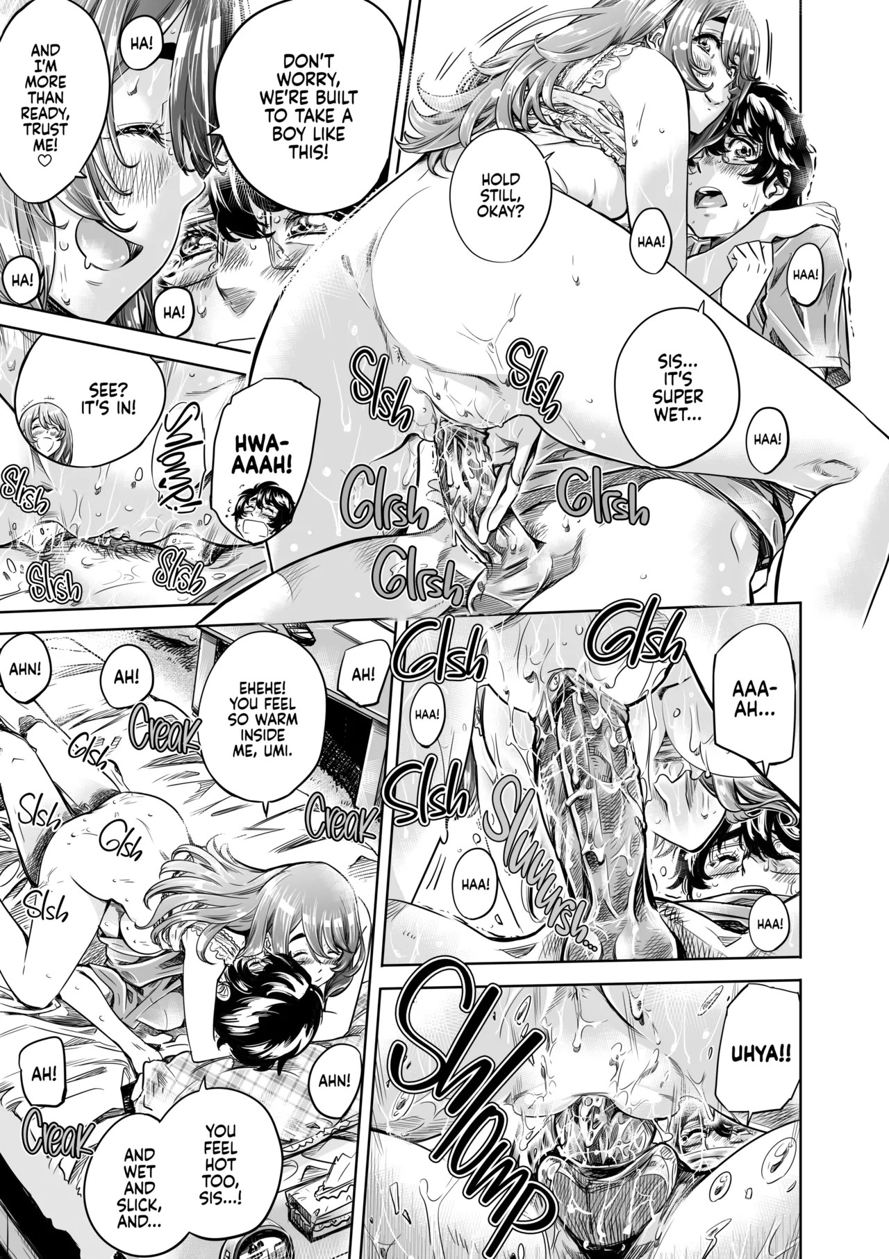 She's My Oneechan, But She's Just Pampering Me a Bit, So It's Okay Part 1 Porn Comic english 16