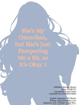 She's My Oneechan, But She's Just Pampering Me a Bit, So It's Okay Part 1 Porn Comic english 22