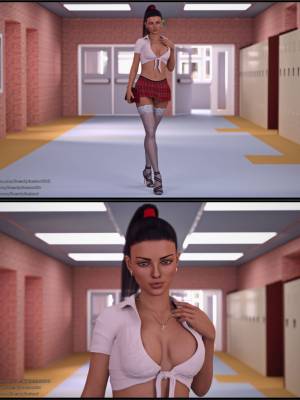 Shelley’s Detention Porn Comic english 01