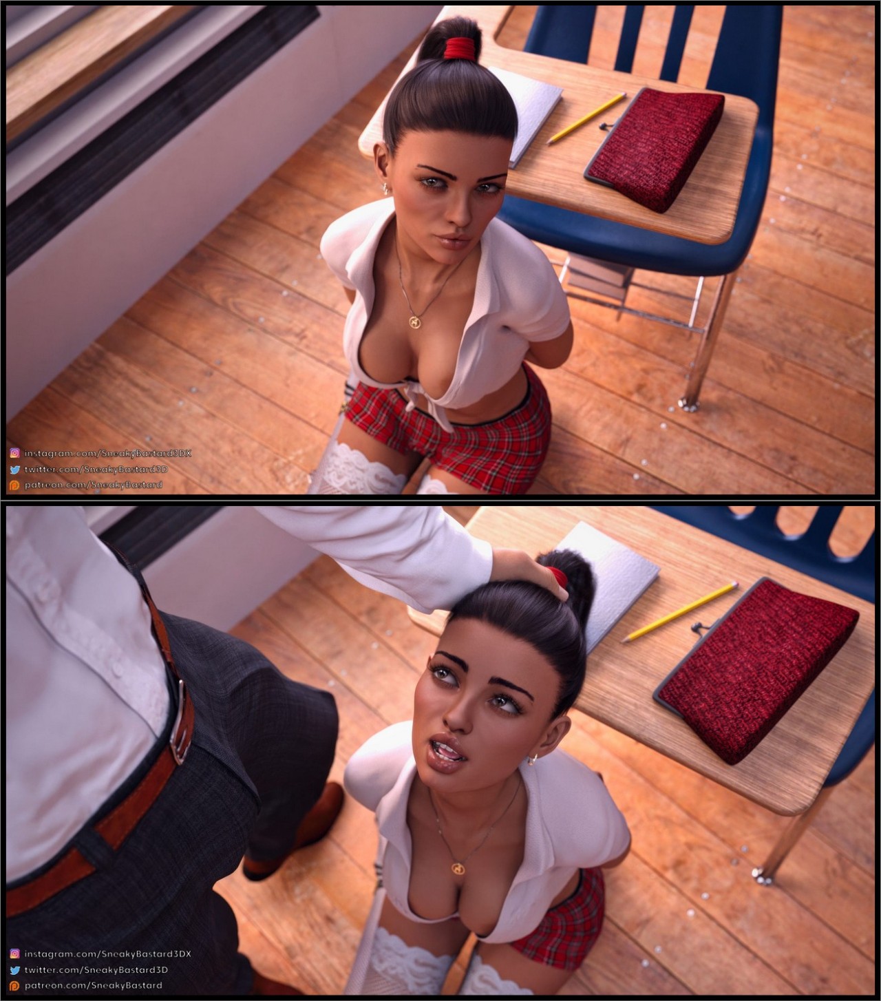 Shelley’s Detention Porn Comic english 03