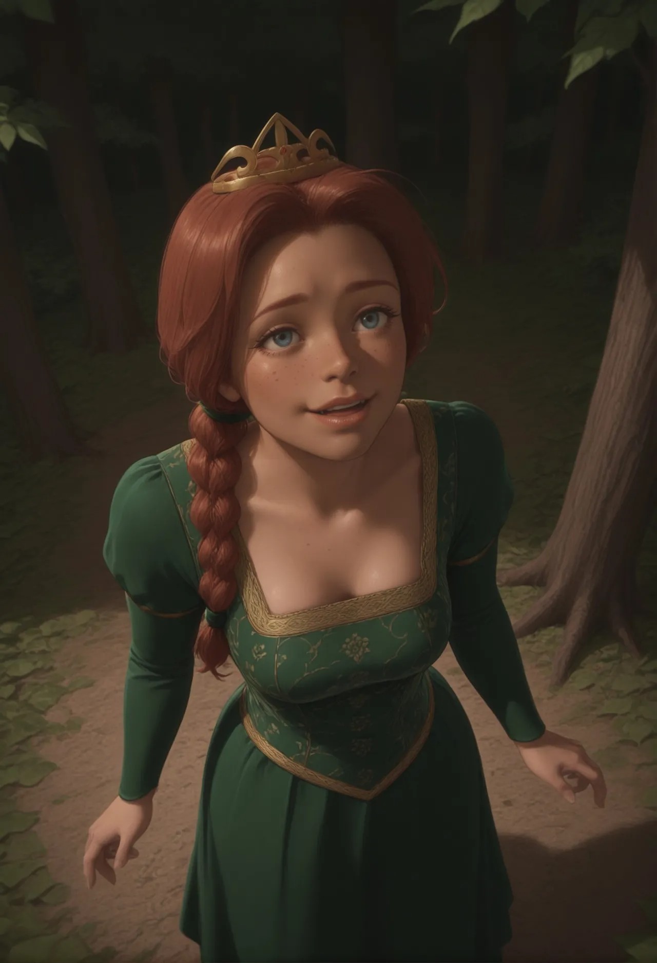 Shrek And Fiona  Porn Comic english 24