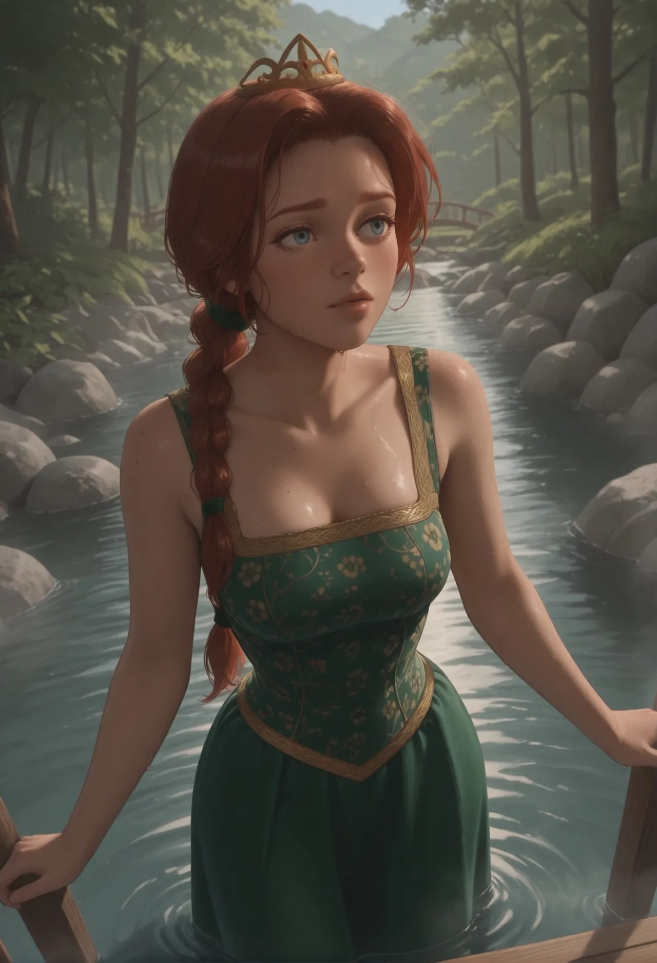 Shrek And Fiona  Porn Comic english 28