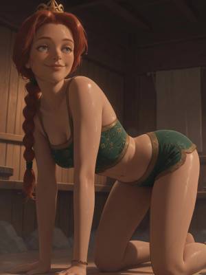Shrek And Fiona  Porn Comic english 44