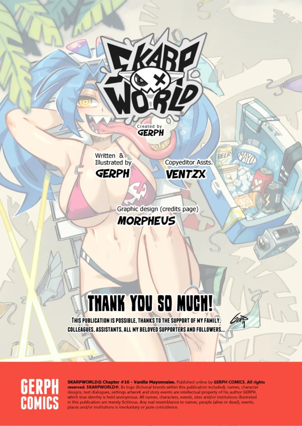 SkarpWorld Part 16: Vanilla Mayonnaise Porn Comic english 02
