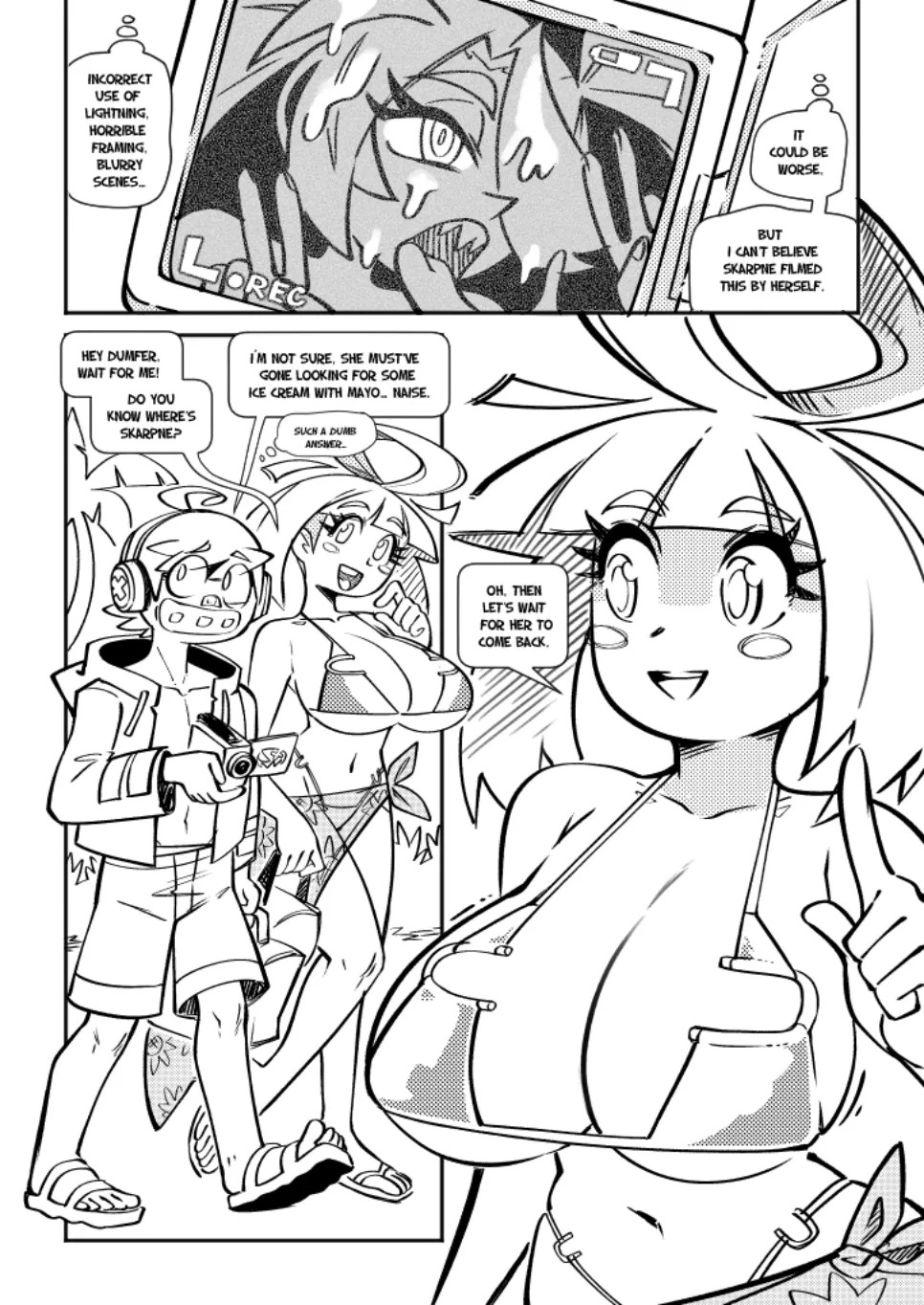 SkarpWorld Part 16: Vanilla Mayonnaise Porn Comic english 17