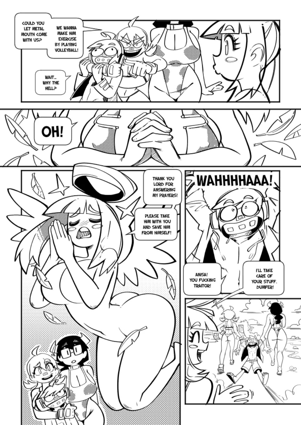 SkarpWorld Part 16: Vanilla Mayonnaise Porn Comic english 24