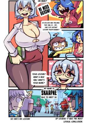 Skarpworld Part 2: Milk Cow Porn Comic english 11
