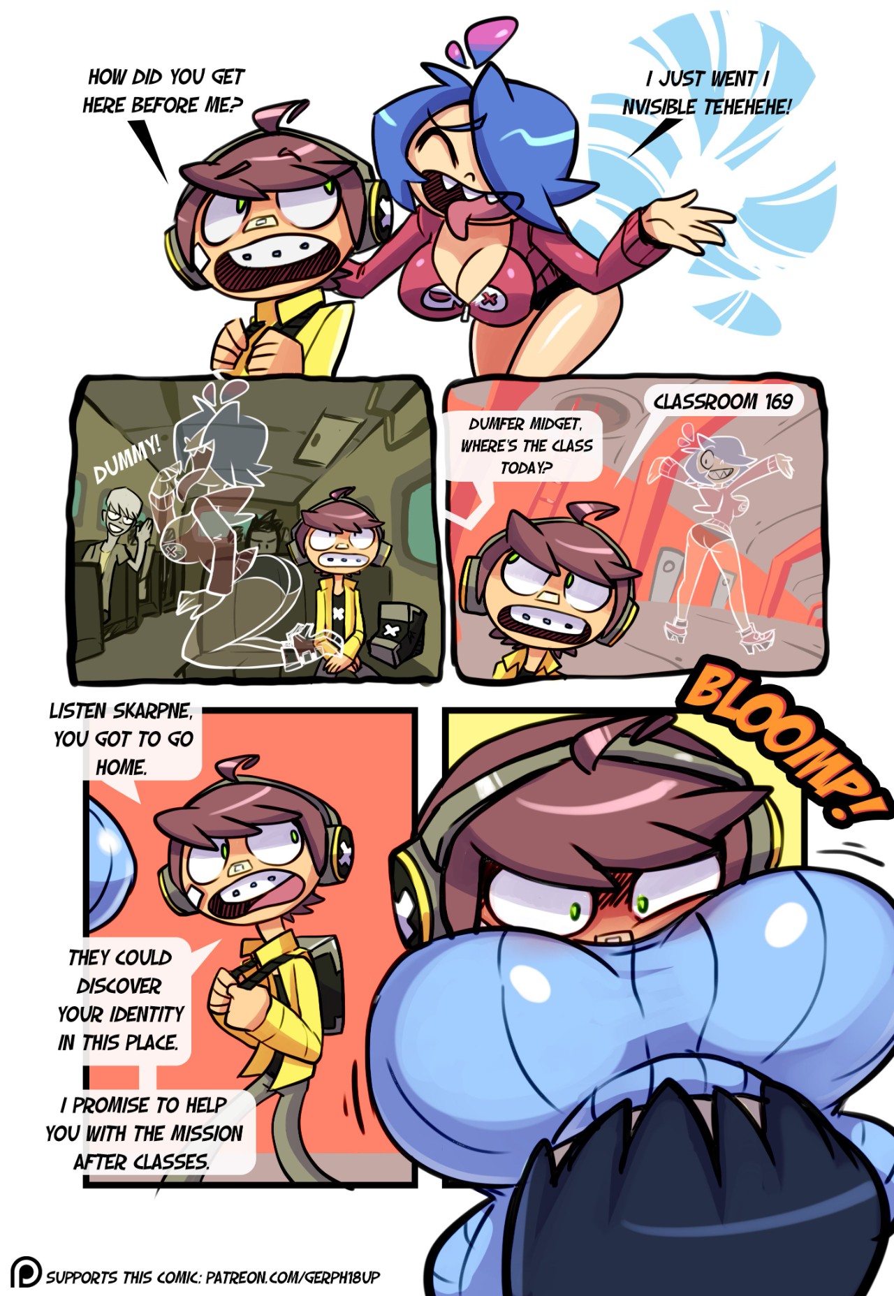 Skarpworld Part 2: Milk Cow Porn Comic english 13