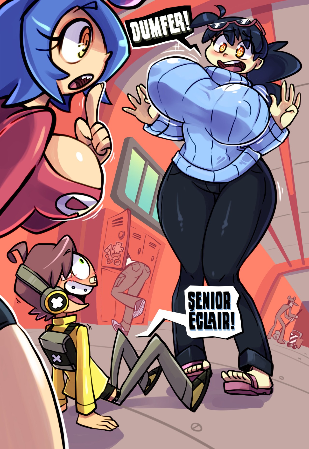 Skarpworld Part 2: Milk Cow Porn Comic english 14