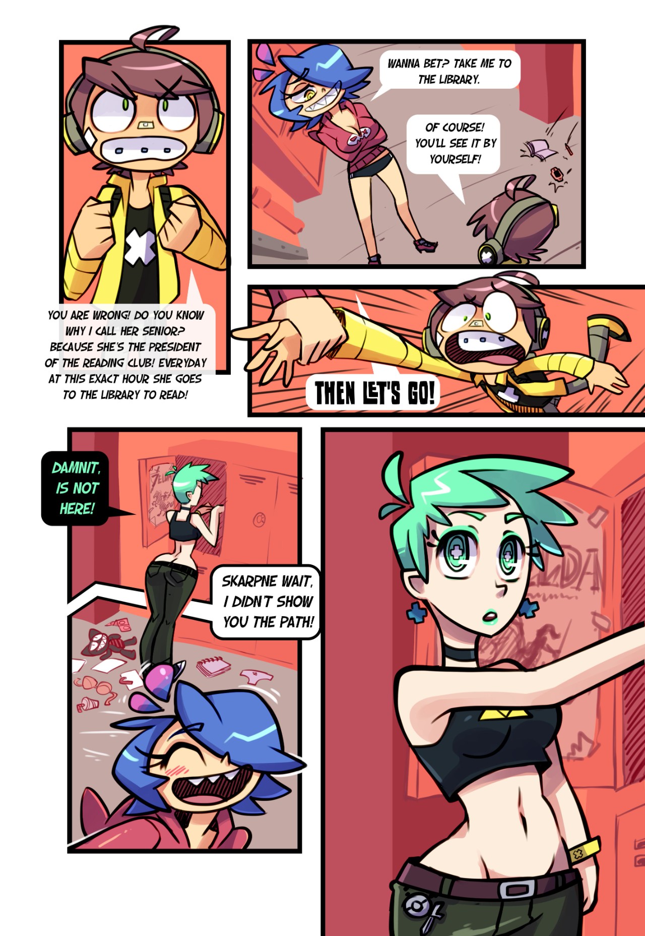 Skarpworld Part 2: Milk Cow Porn Comic english 17