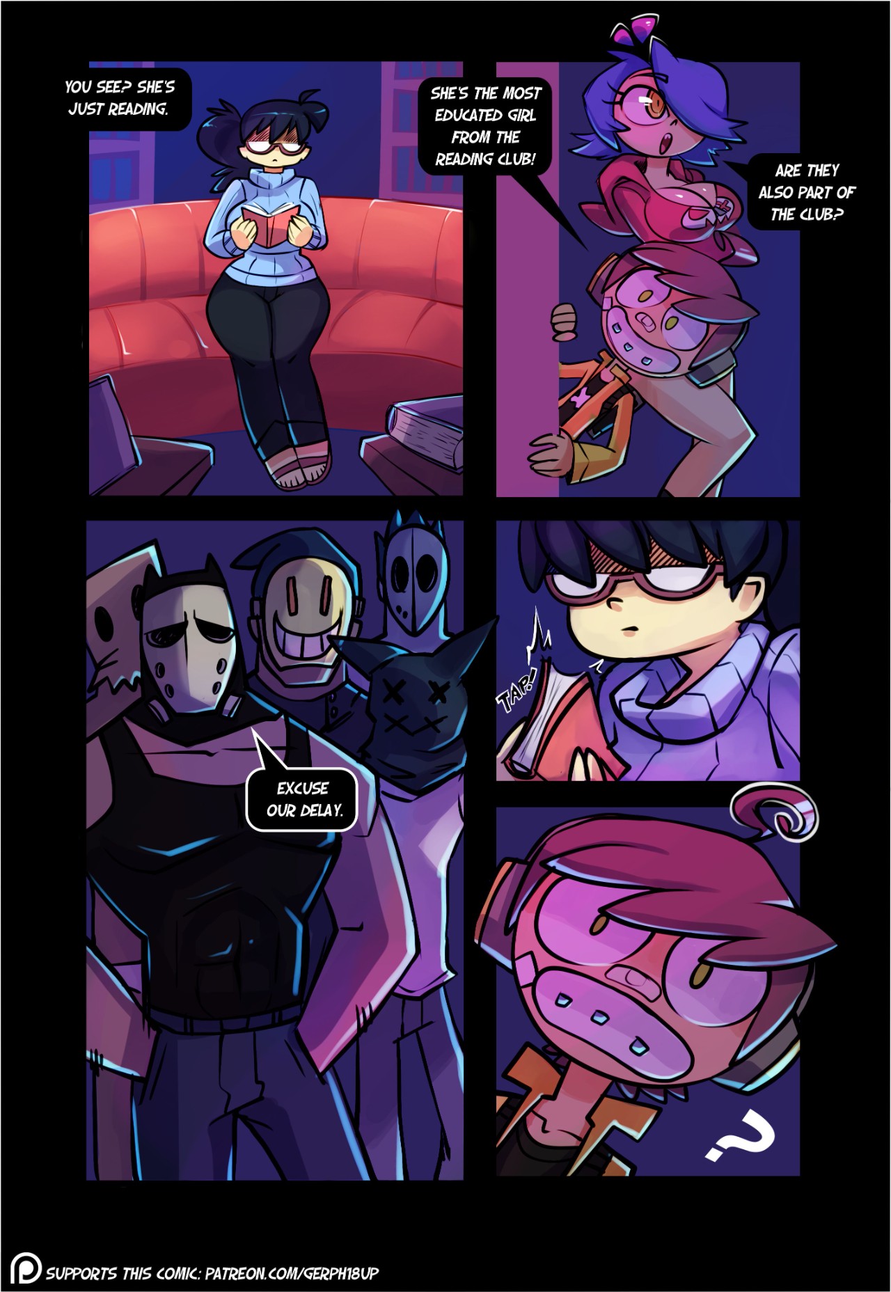 Skarpworld Part 2: Milk Cow Porn Comic english 19