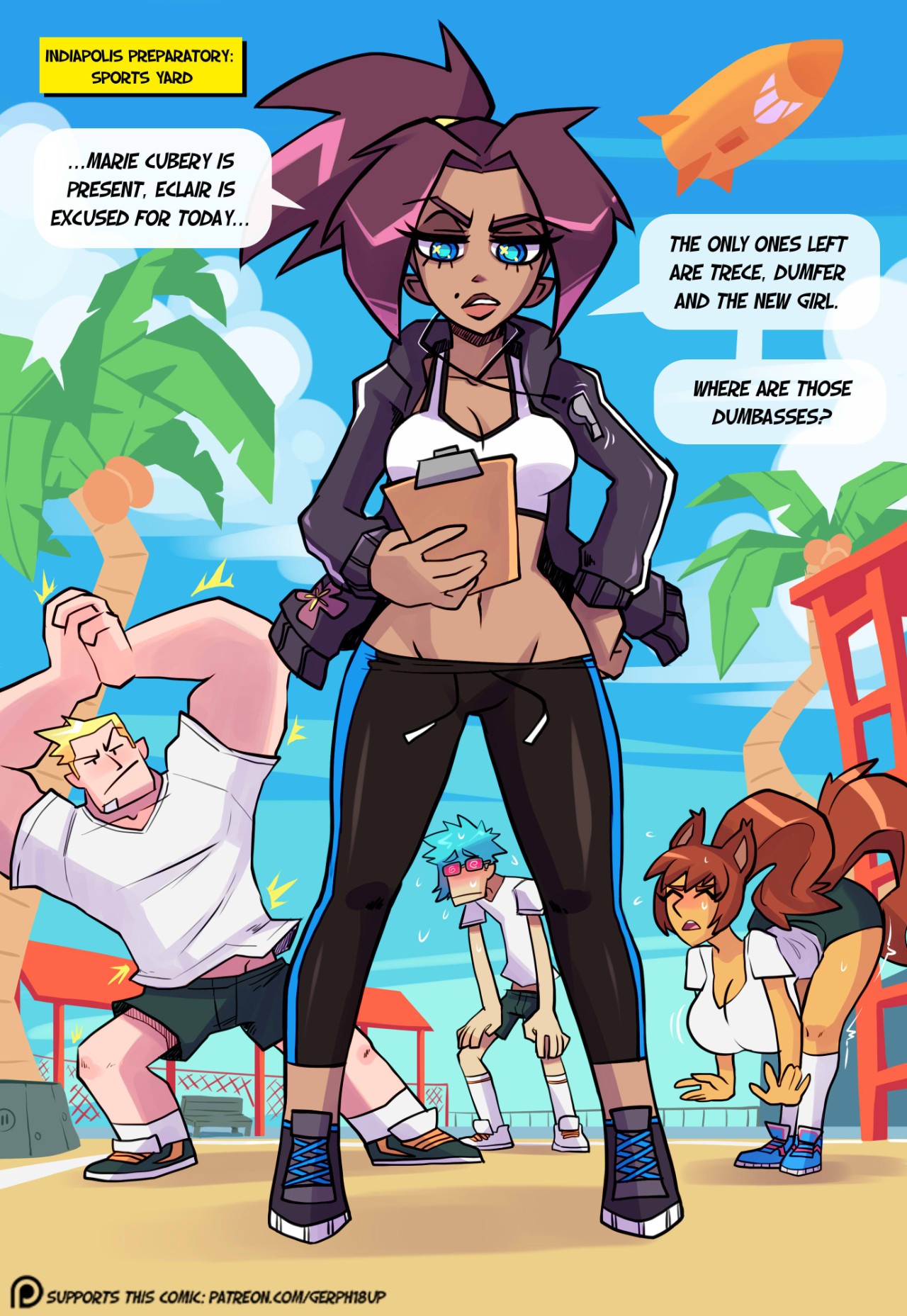 Skarpworld Part 3: Carrot Girl Porn Comic english 04