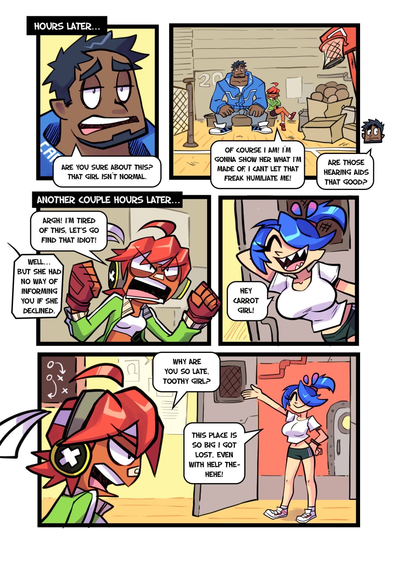 Skarpworld Part 3: Carrot Girl Porn Comic english 10