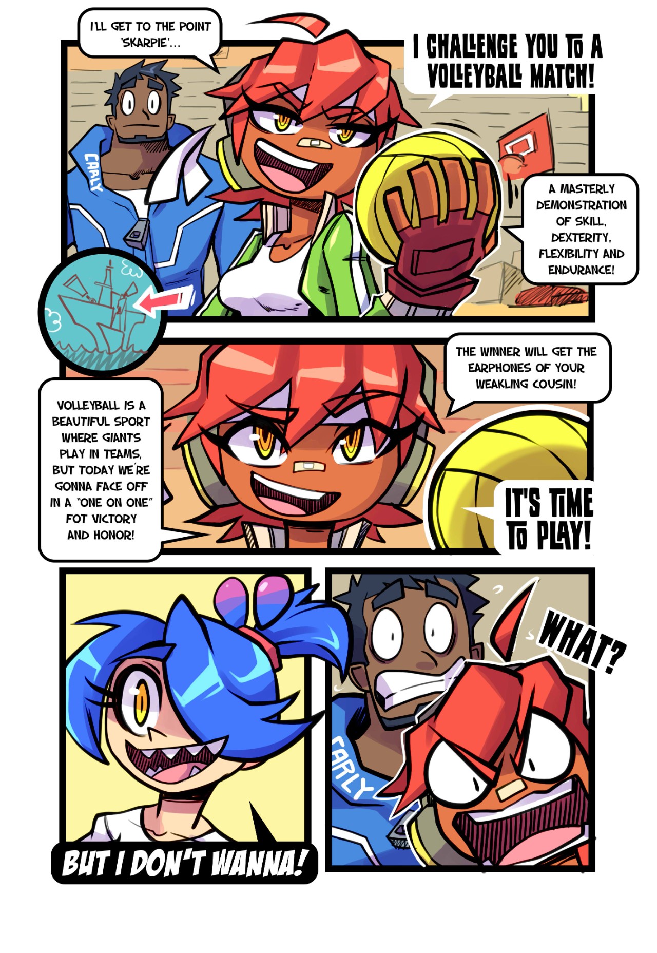 Skarpworld Part 3: Carrot Girl Porn Comic english 11