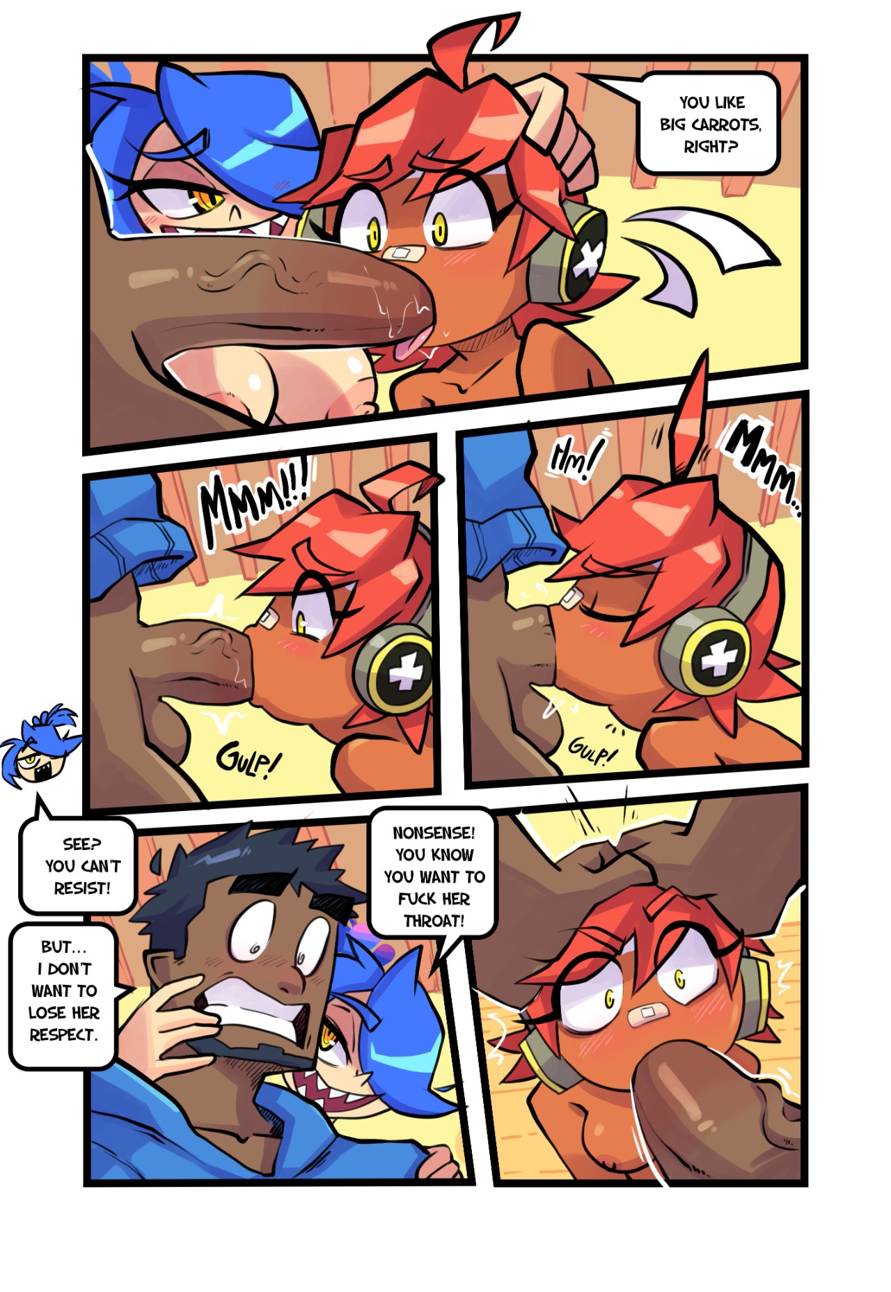 Skarpworld Part 3: Carrot Girl Porn Comic english 14