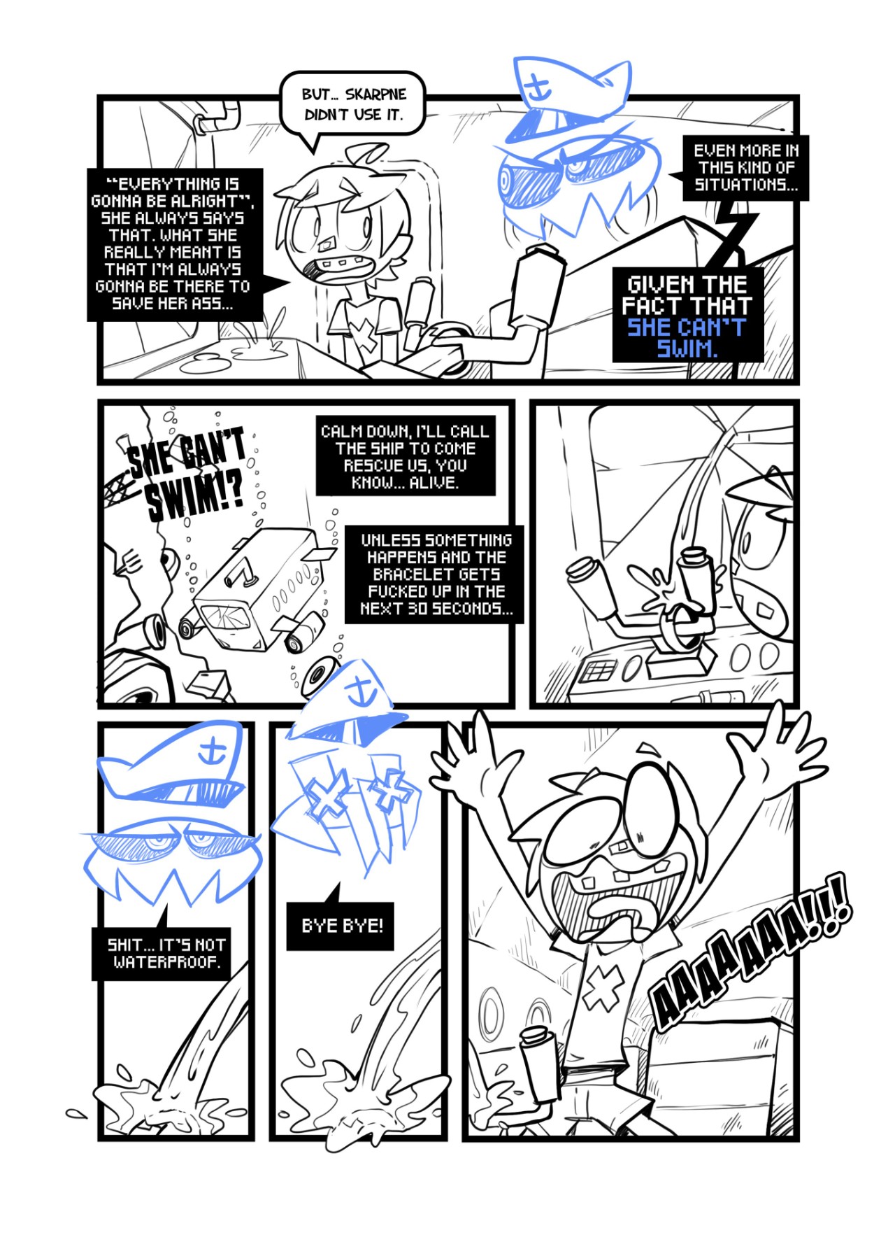 Skarpworld Part 4: 20000 Load Under Sea Porn Comic english 19