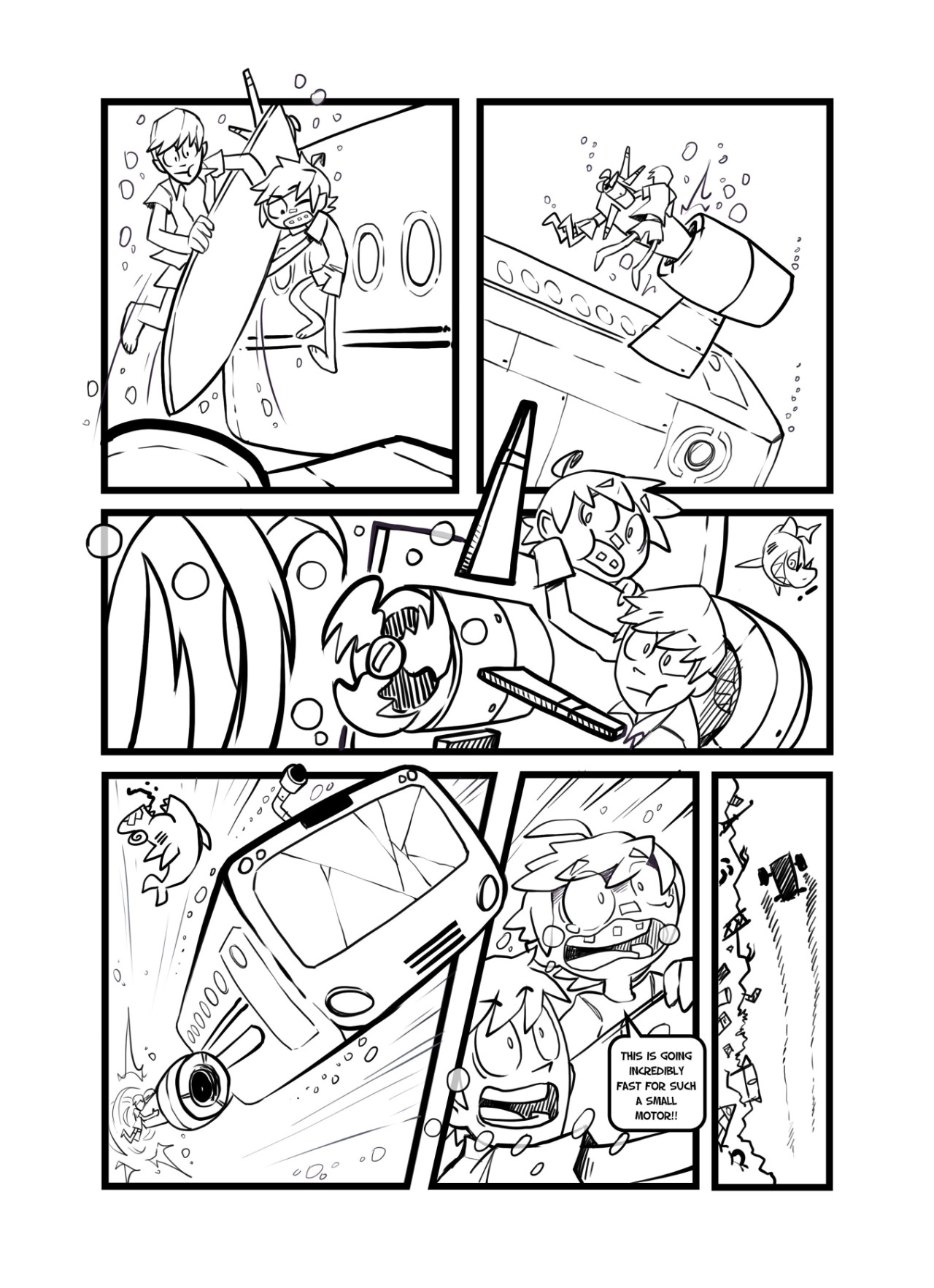 Skarpworld Part 4: 20000 Load Under Sea Porn Comic english 26